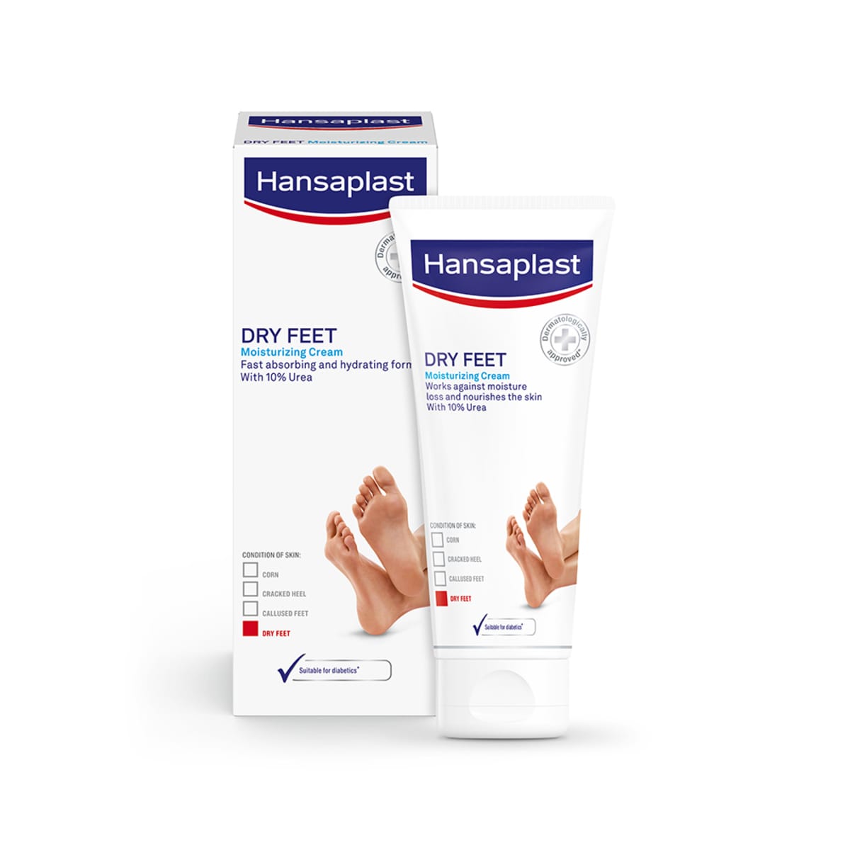 Hansaplast Dry Feet Moisturizing Cream 100ml