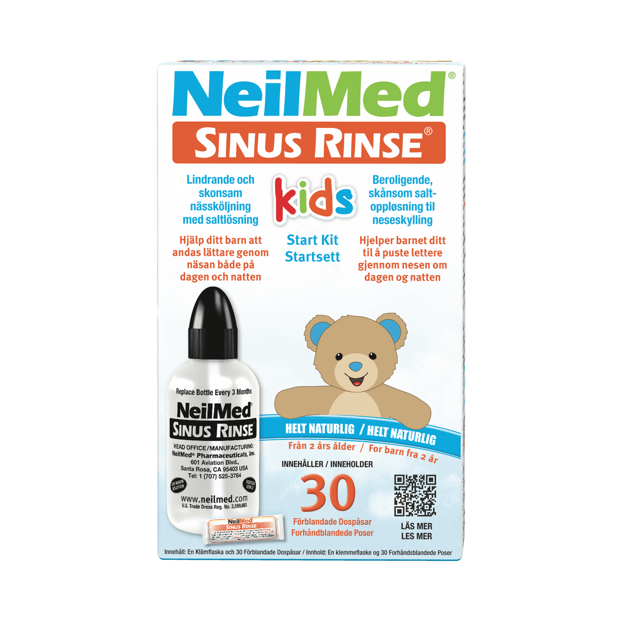 NeilMed Sinus Rinse Kids Starter 120ml 30 pokar