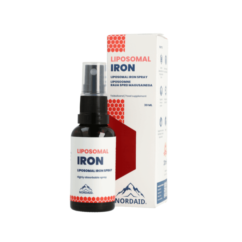 Nordaid Liposomal Járn Munnúðir 100skammtar