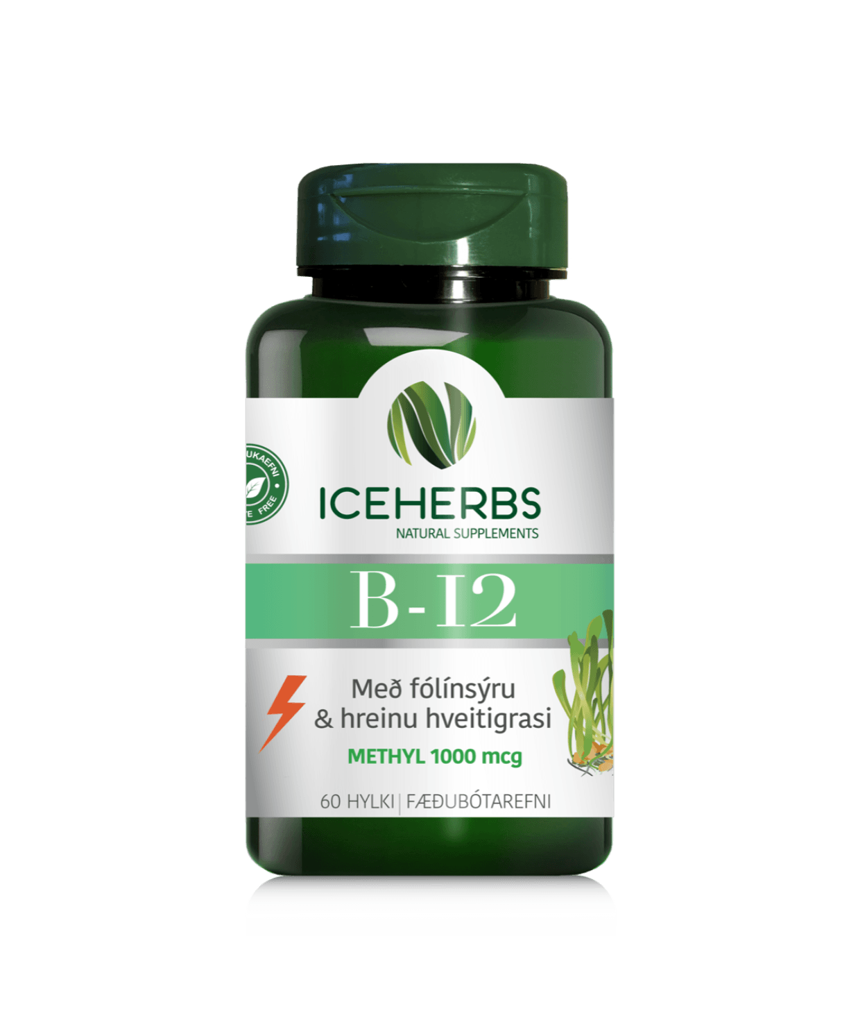 ICEHERBS B-12 Vítamín & Hveitigras