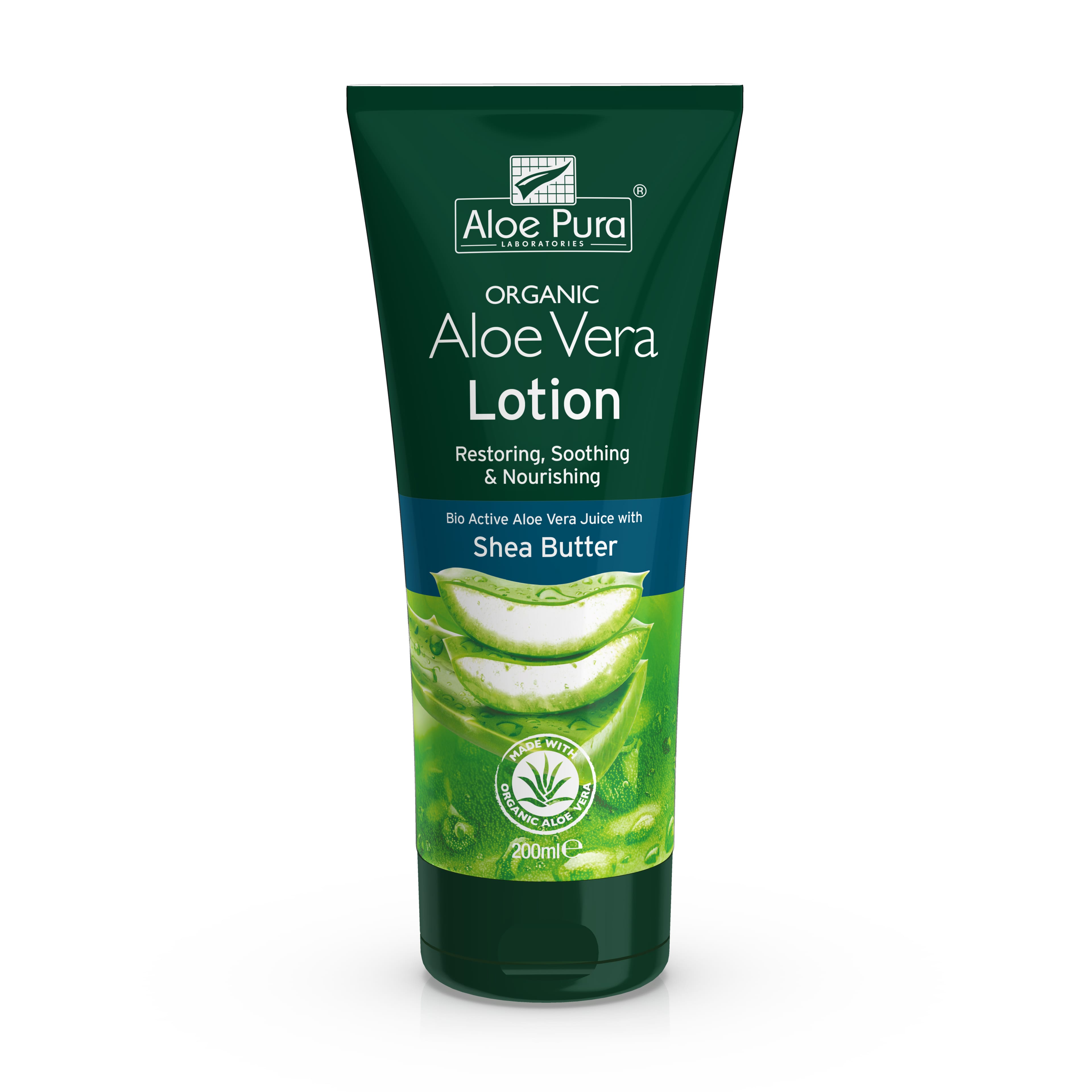 Organic Aloe Vera Lotion