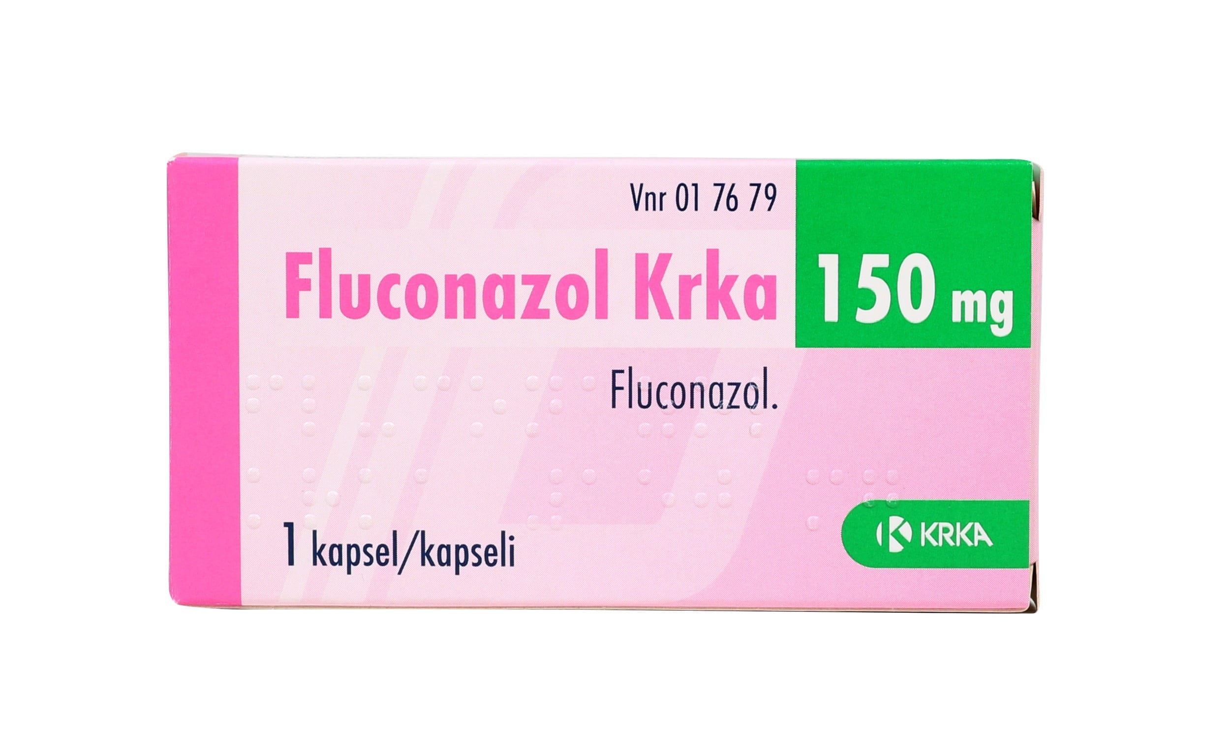 Fluconazol Krka, hylki 150 mg 1 stk
