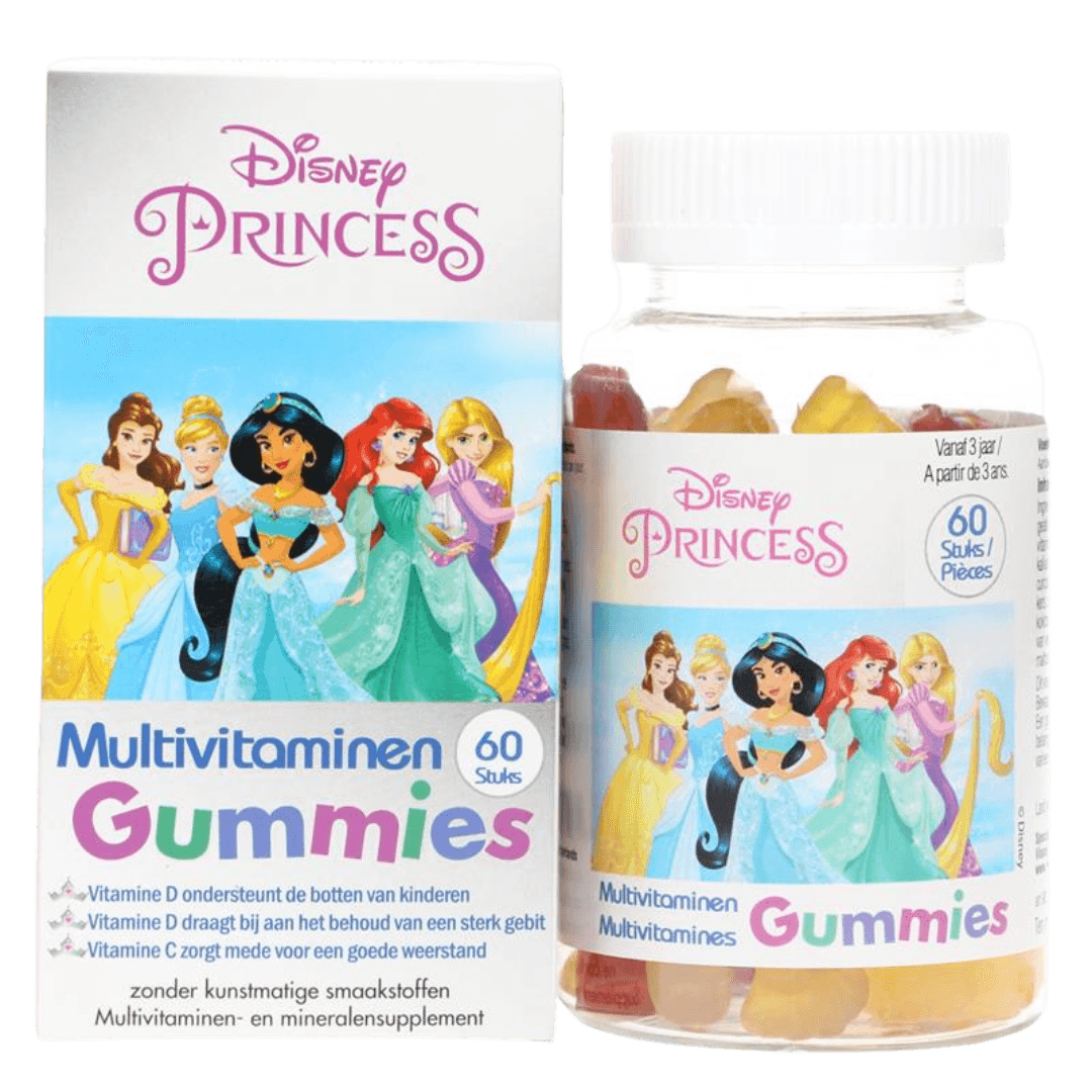 Disney Princess Fjölvítamín hlaup 60stk