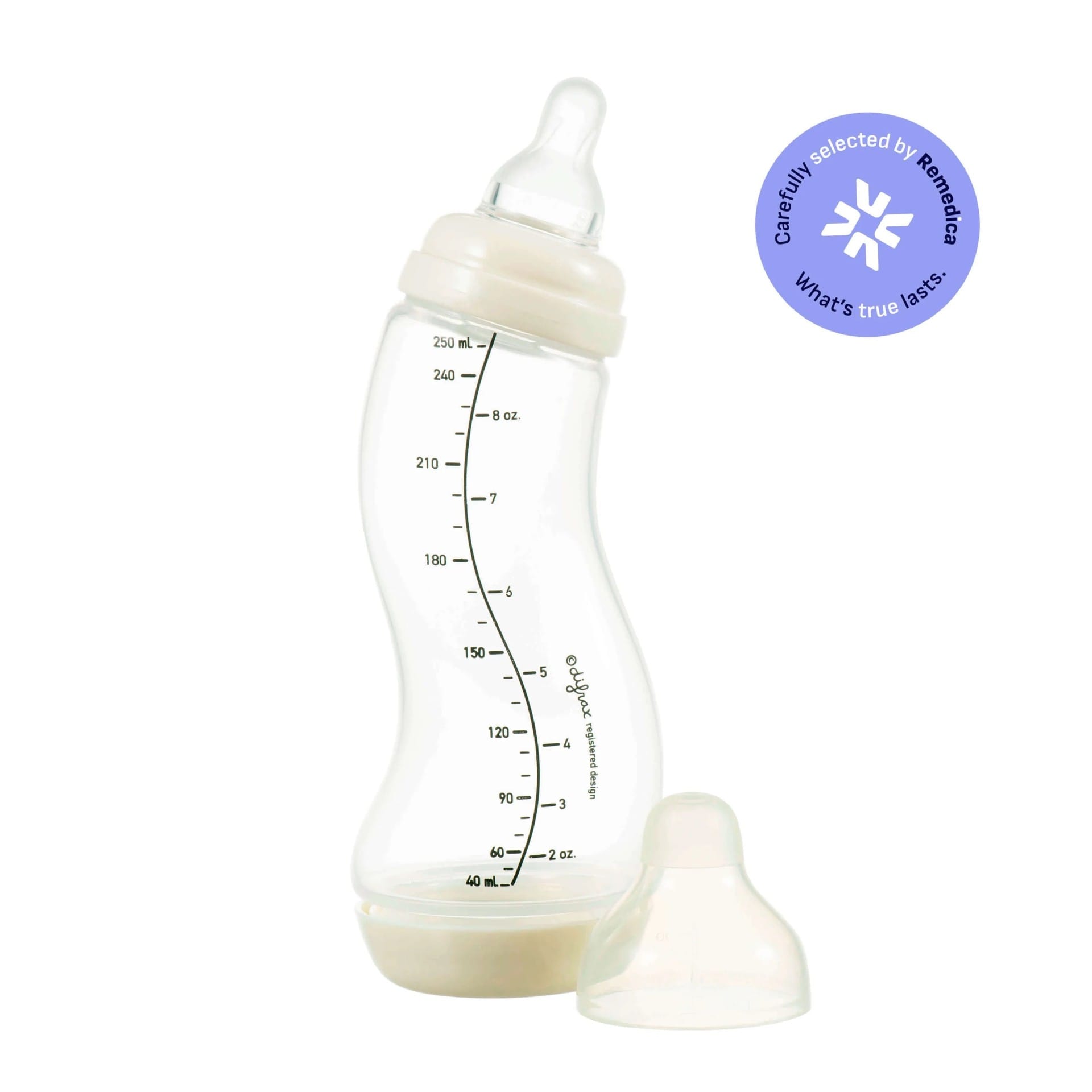 Difrax Natural S Peli 250ml Hvítur