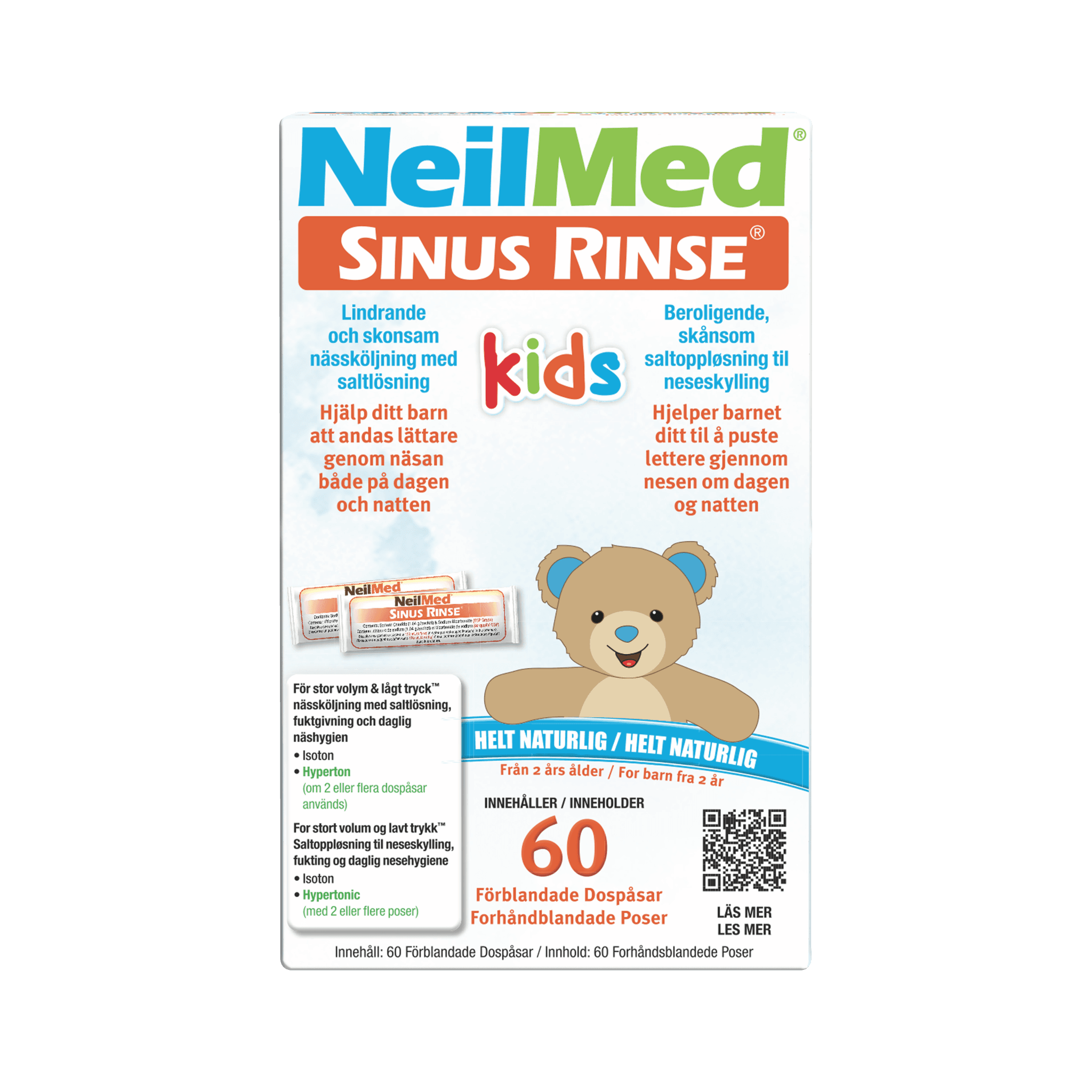 NeilMed Sinus Rinse Kids refill 60 pokar