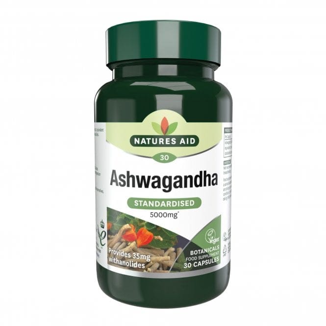 Natures Aid Ashwagandha 500mg 30stk
