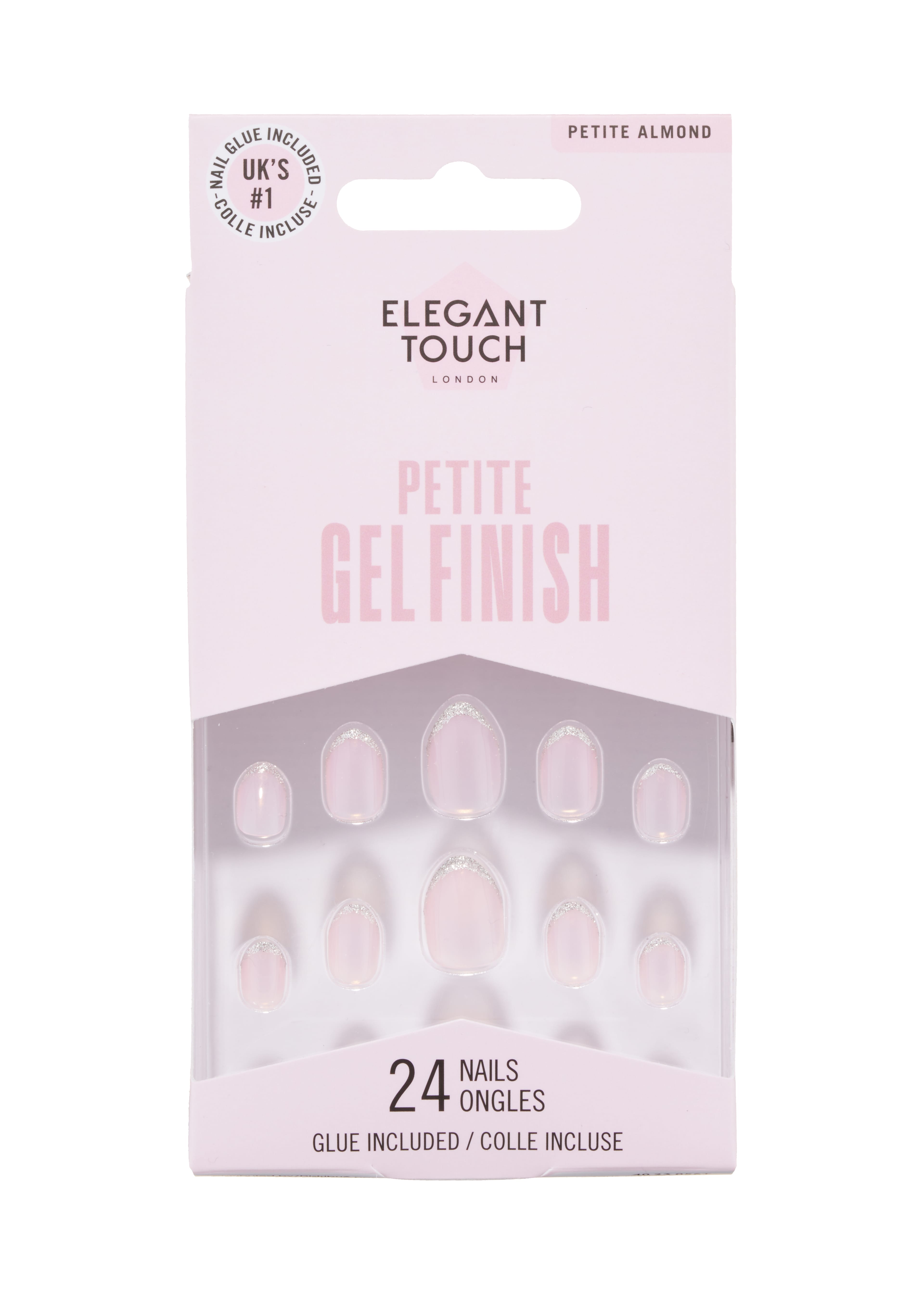 Elegant Touch Petite Gel Finish SparklingRose