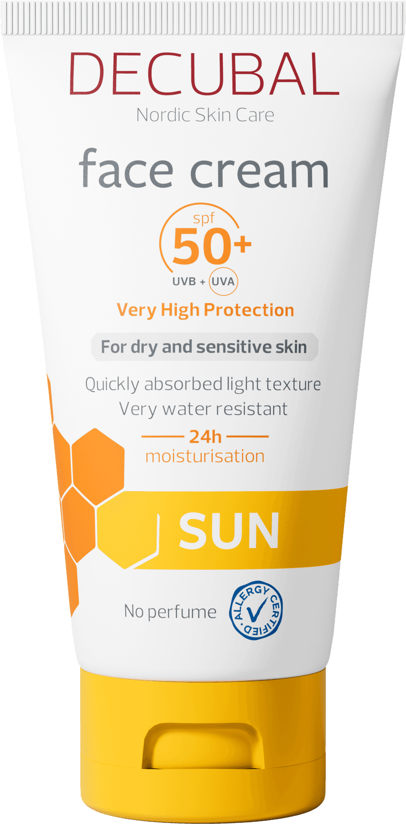 DECUBAL Sun Face Cream SPF50 50 ml