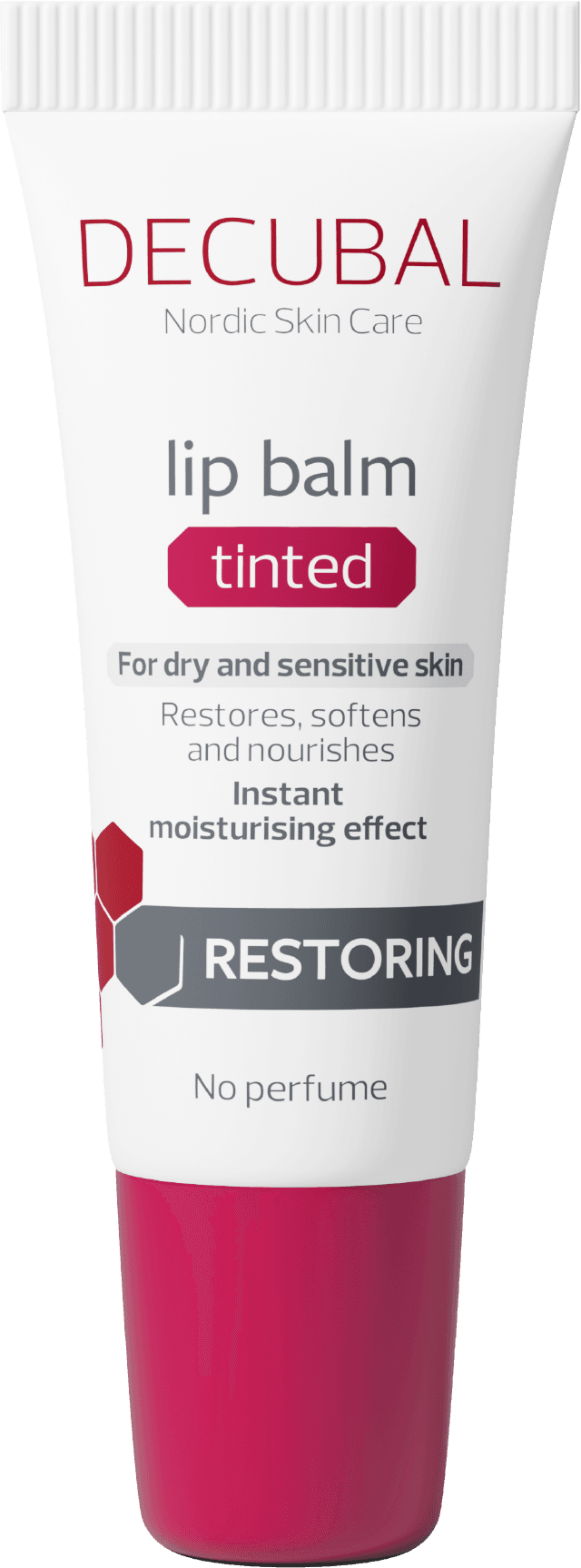 DECUBAL Lip Balm Tinted Pink 10ml