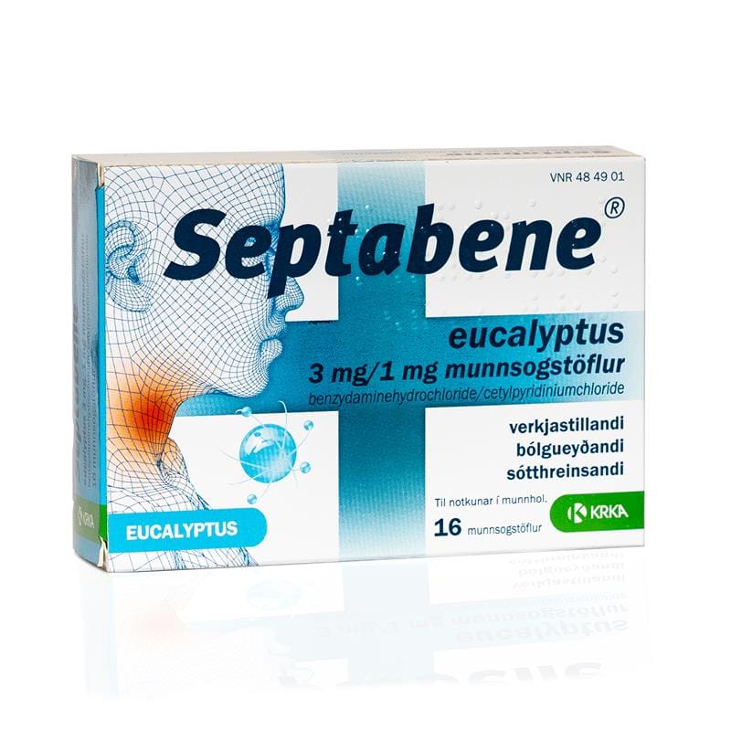 Septabene eucalyptus, sogtfl 0 16 stk