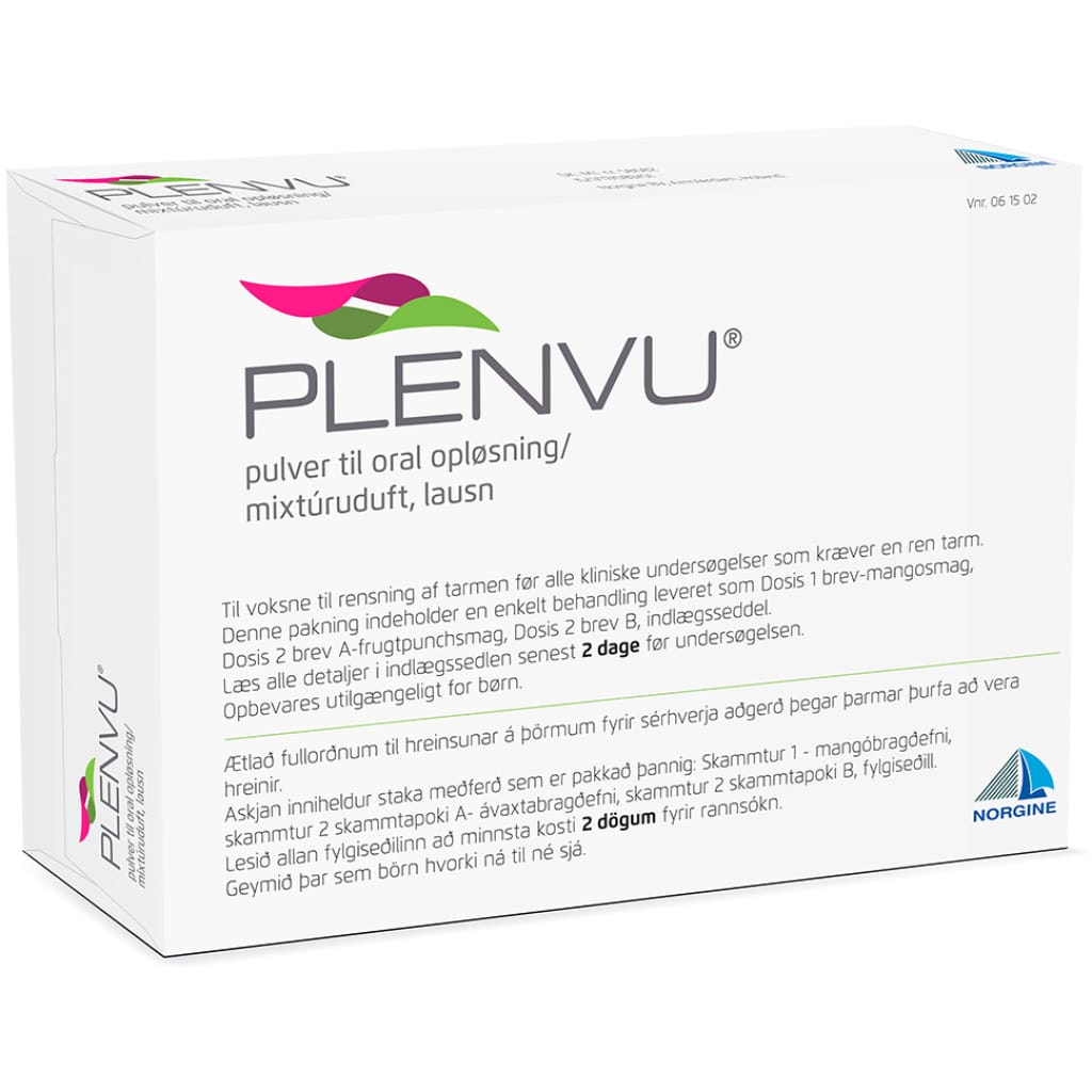 Plenvu, mixtduft 0 3 skpokar