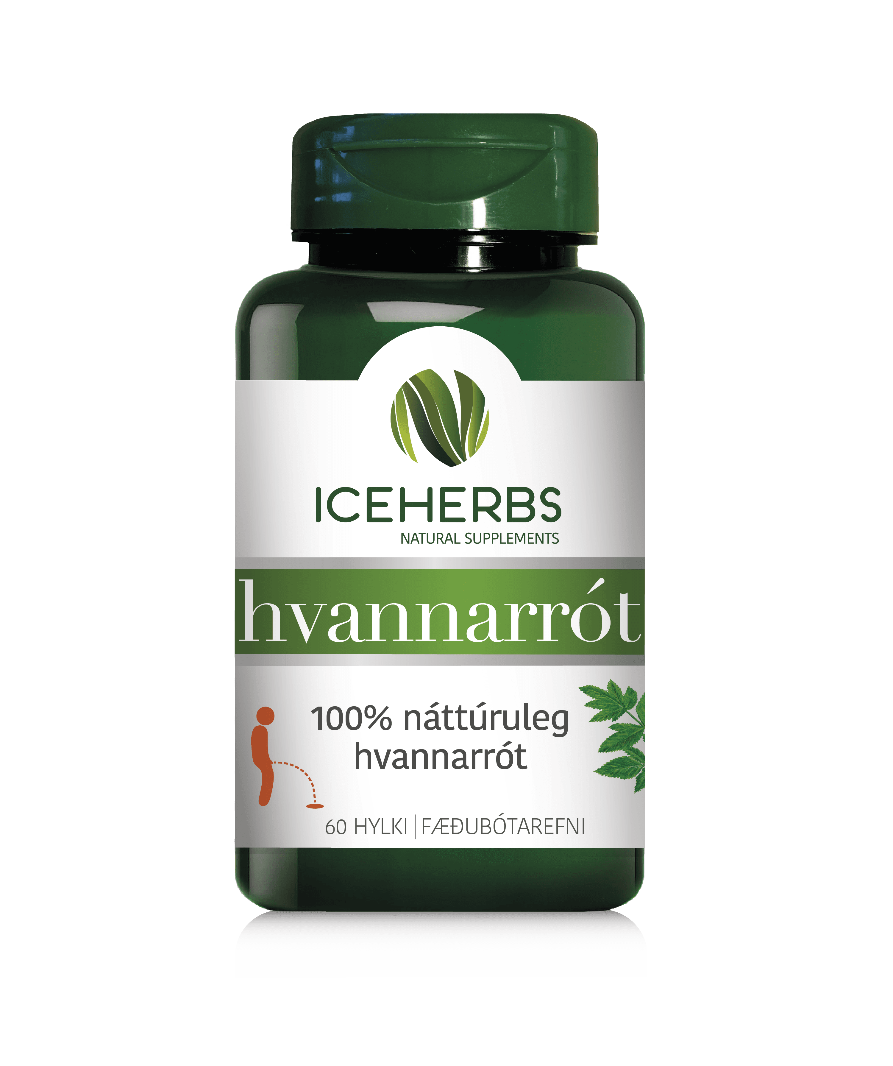 ICEHERBS Hvannarrót 60stk