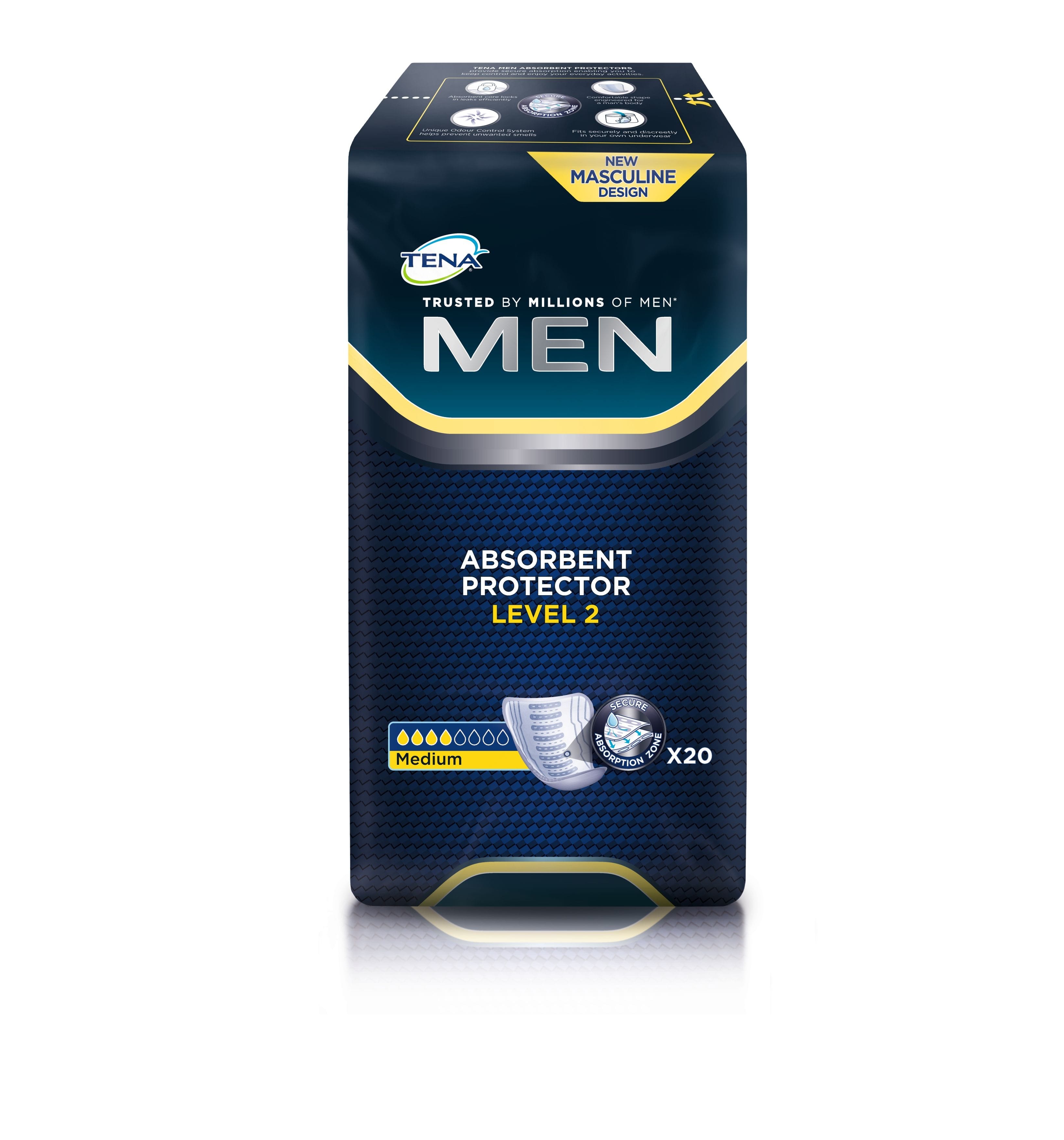 TENA Men Level 2 Medium 20stk