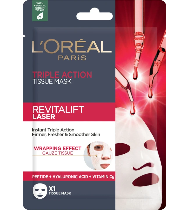 L´Oreal Revitalift Laser Sheet Mask
