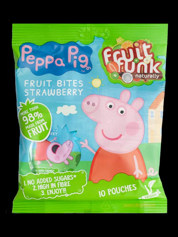 FruitFunk Peppa Pig Happybag 16g
