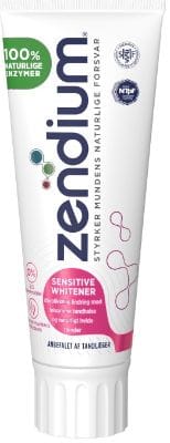Zendium Tannkrem Sensitive White 75ml
