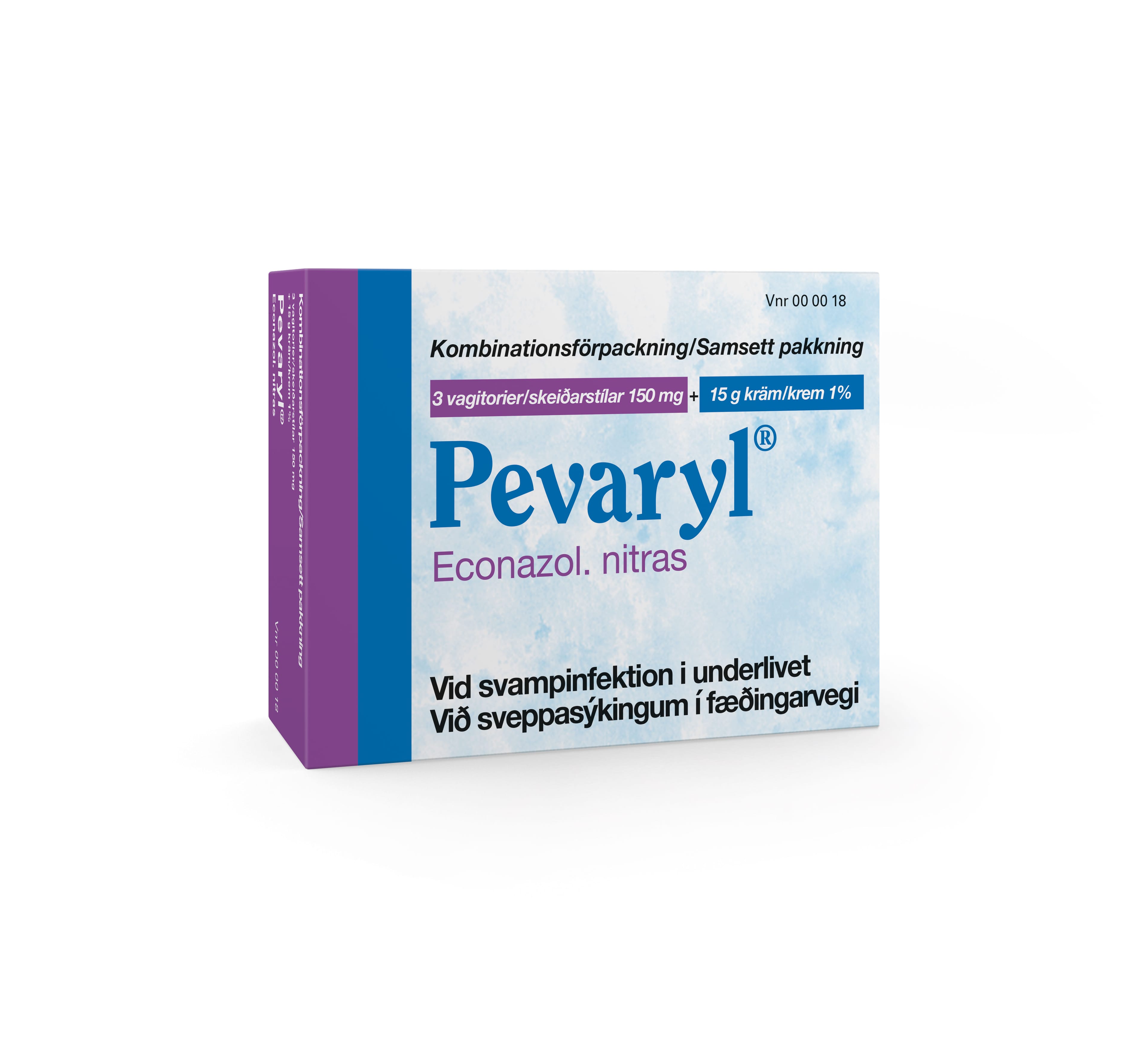 Pevaryl+ krem/sti 15 g krem+3 stílar