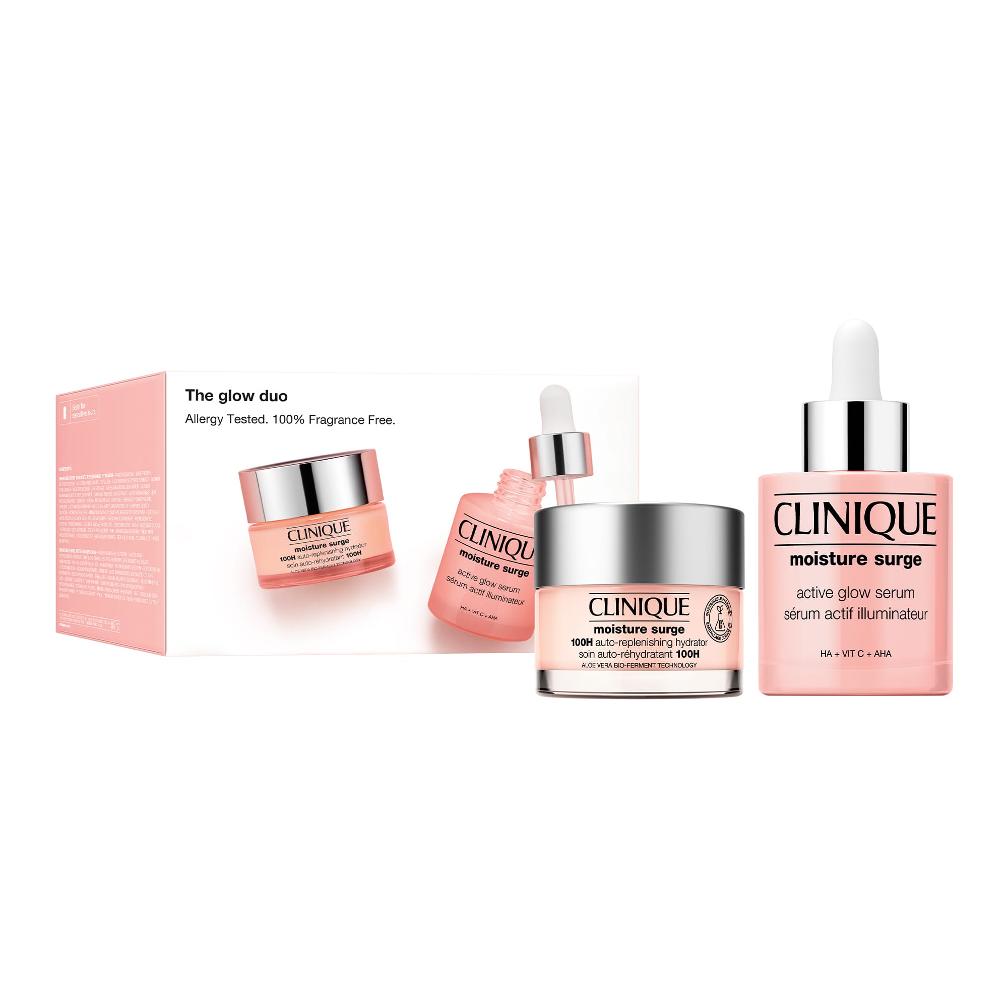 CLINIQUE Moisture Surge Glow Duo Set
