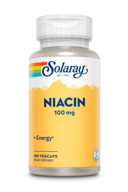 SOLARAY Niacin 100ct 100mg