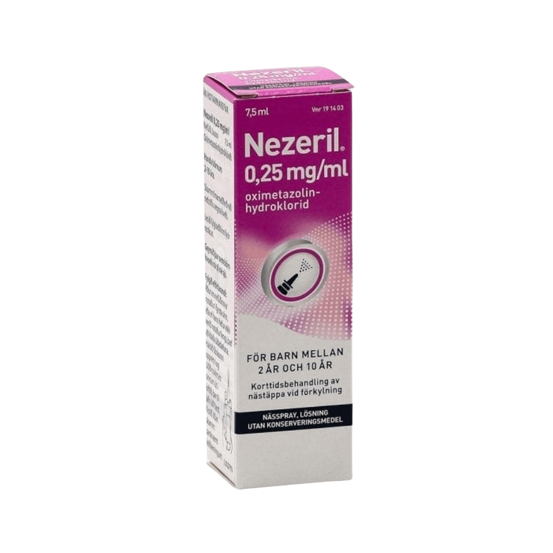 Nezeril+ nefúði 0,25 mg/ml 7,50 ml sk-úðari