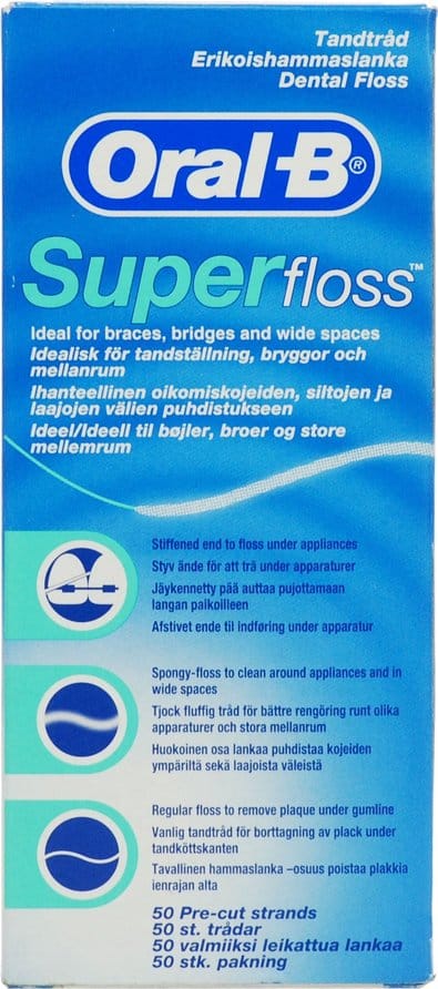 Oral-B Super Floss 50stk