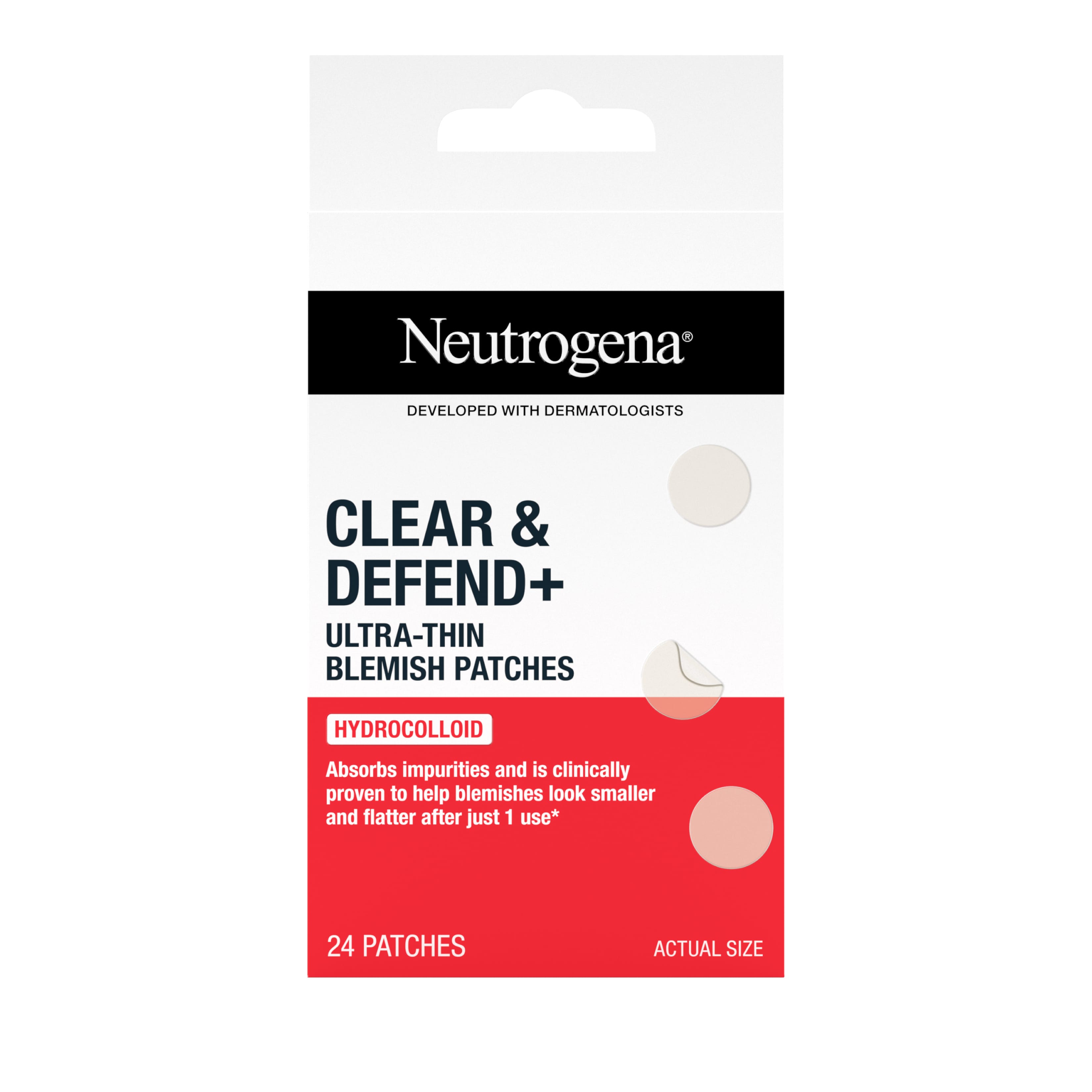 Neutrogena Clear&Defend Pimple Patches 24stk