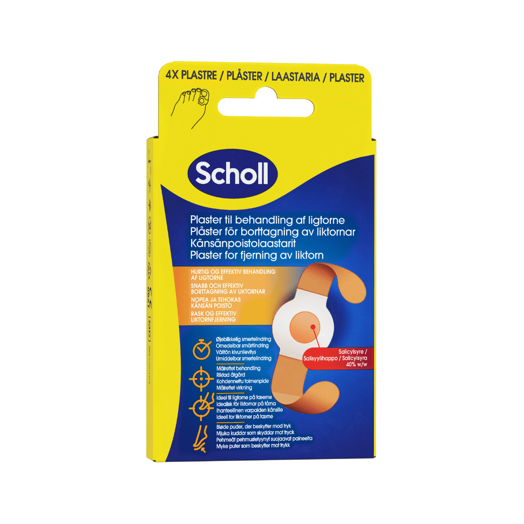 Scholl Líkþornaplástur 4stk