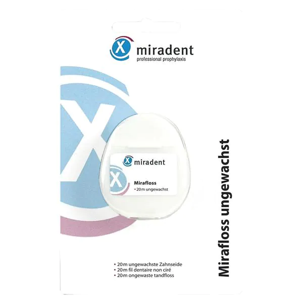 MIRADENT Mirafloss án Vaxhúðar 20m