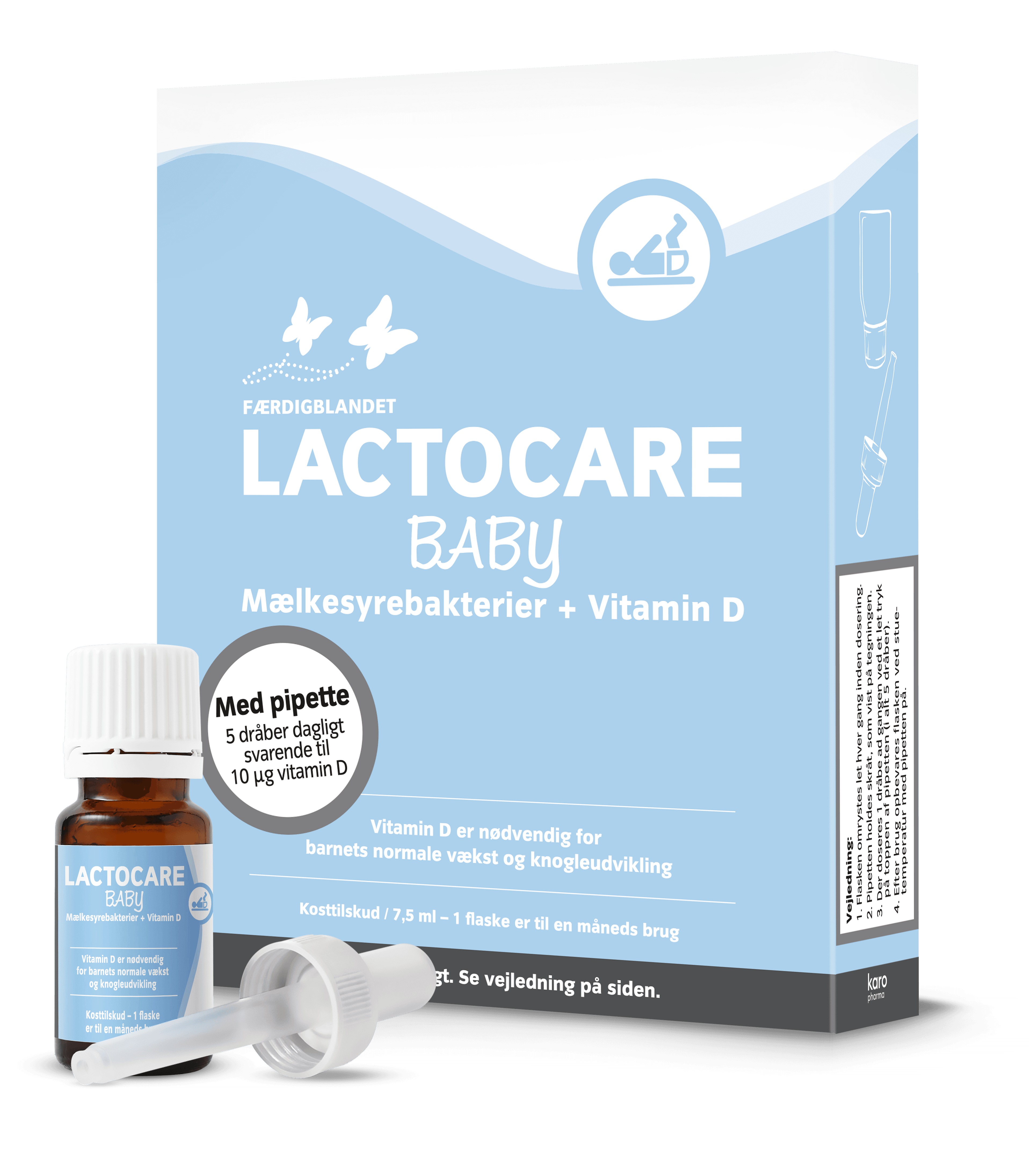 LACTOCARE Baby drops 7,5ml