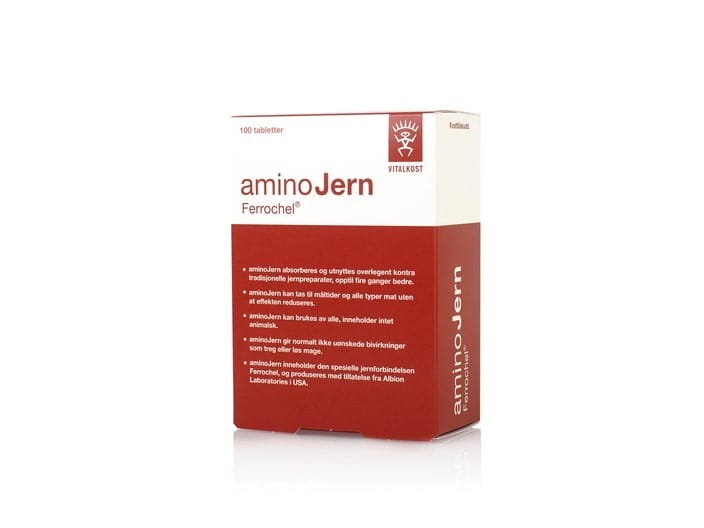 Amino Jern 25mg 100stk