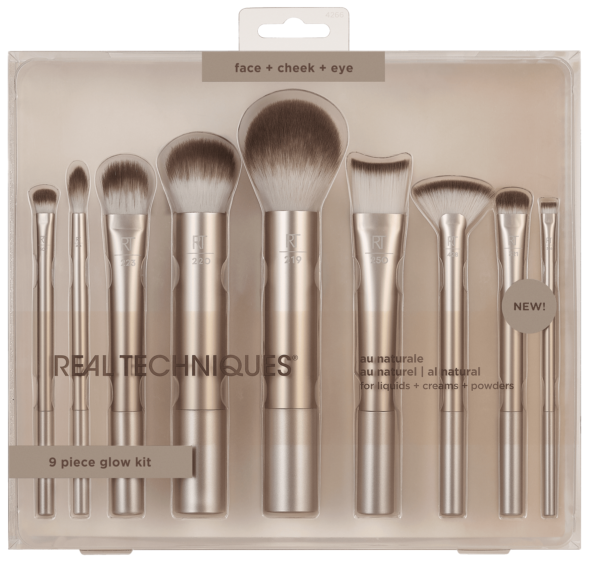 REAL TECHNIQUES Au Naturel Set