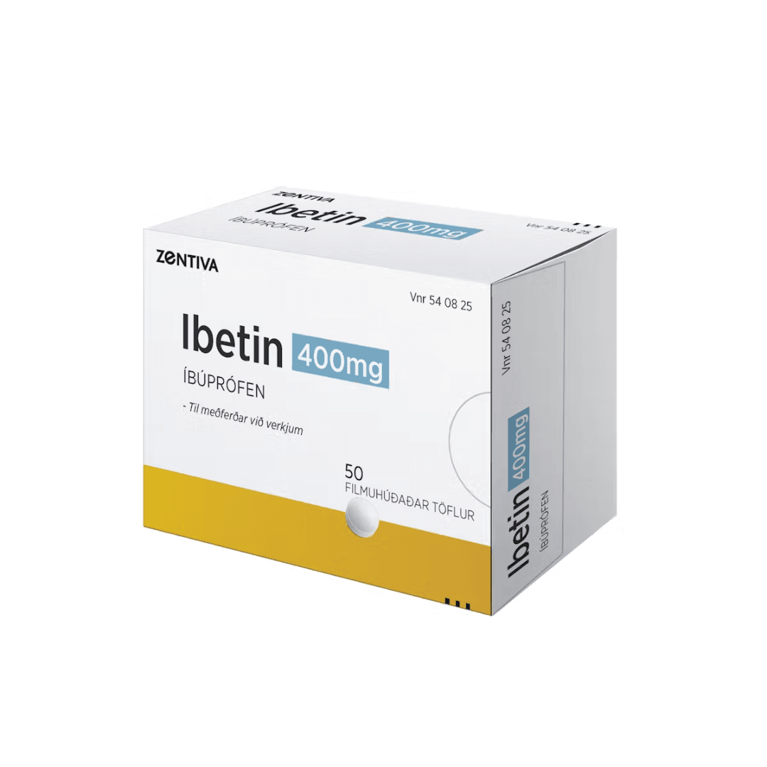 Ibetin, filmhtfl 400 mg 50 stk