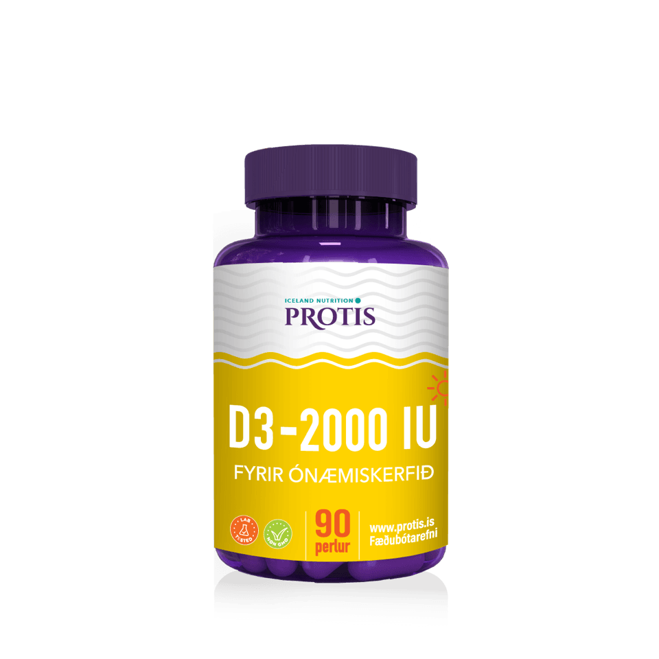 Protis D3 vitamin 2000 iu 90 perlur