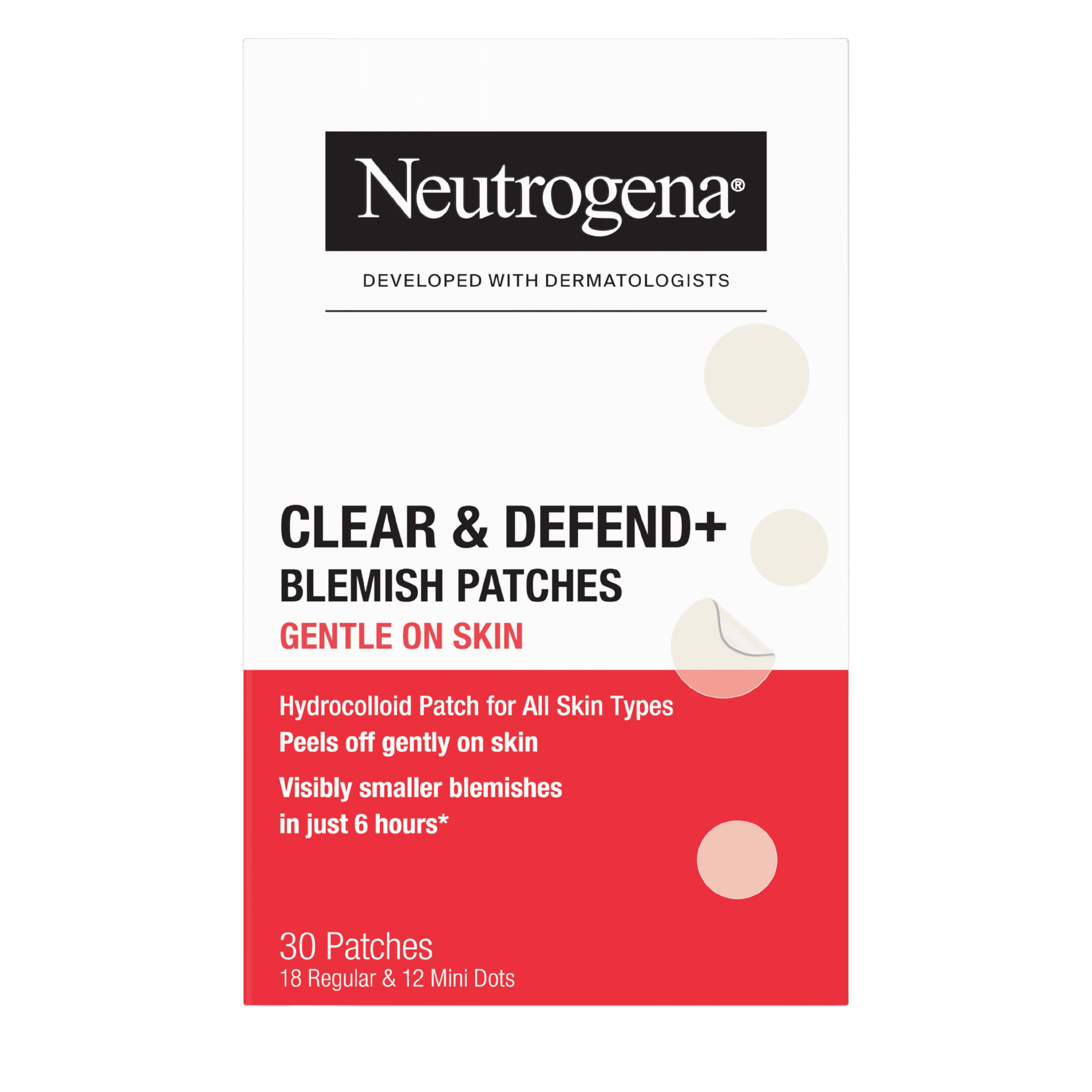 Neutrogena Clear&Defend+ Blemish Patches Sensitiv