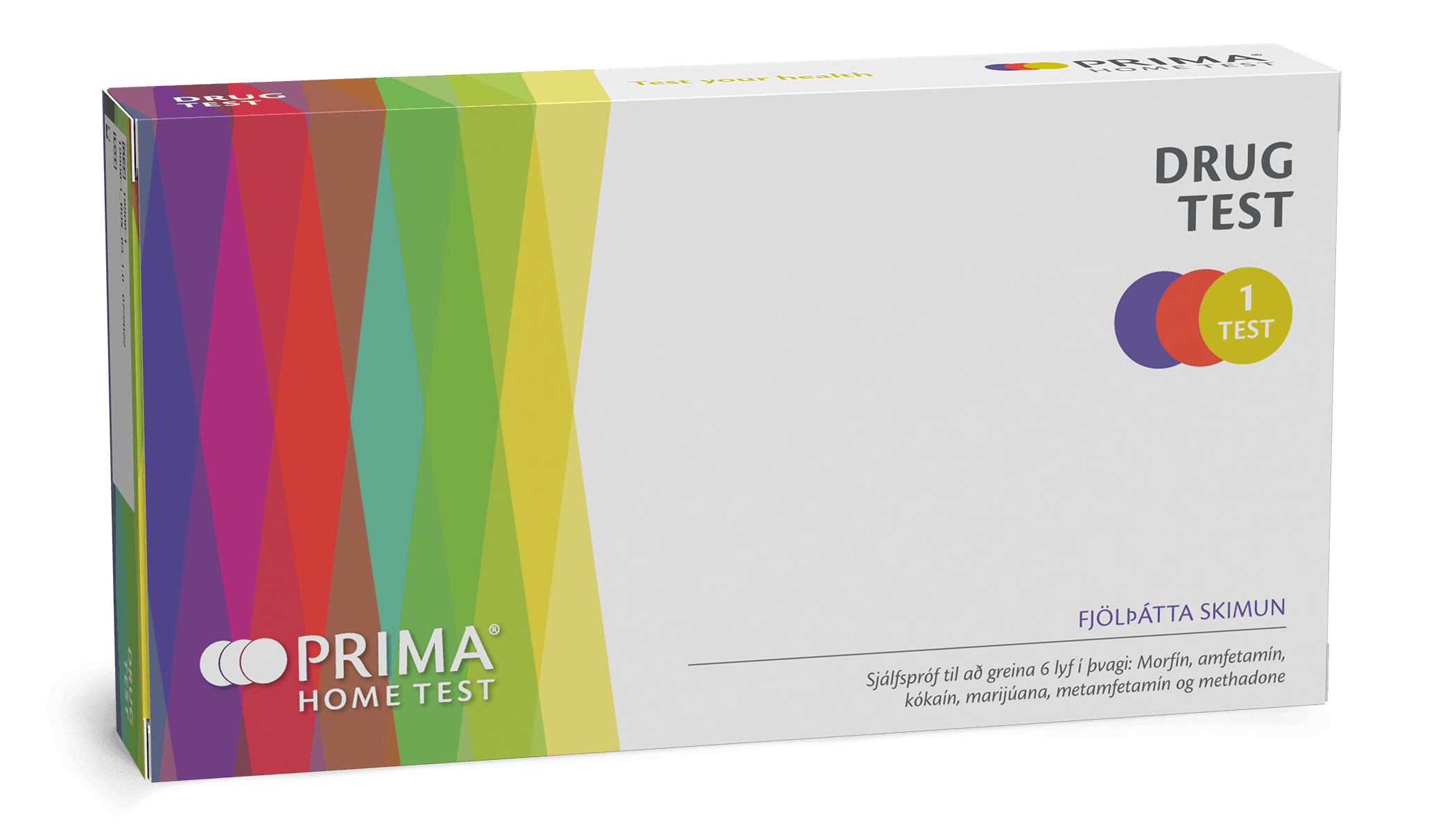 Prima Fíkniefnapróf Fyrir 6 Efni