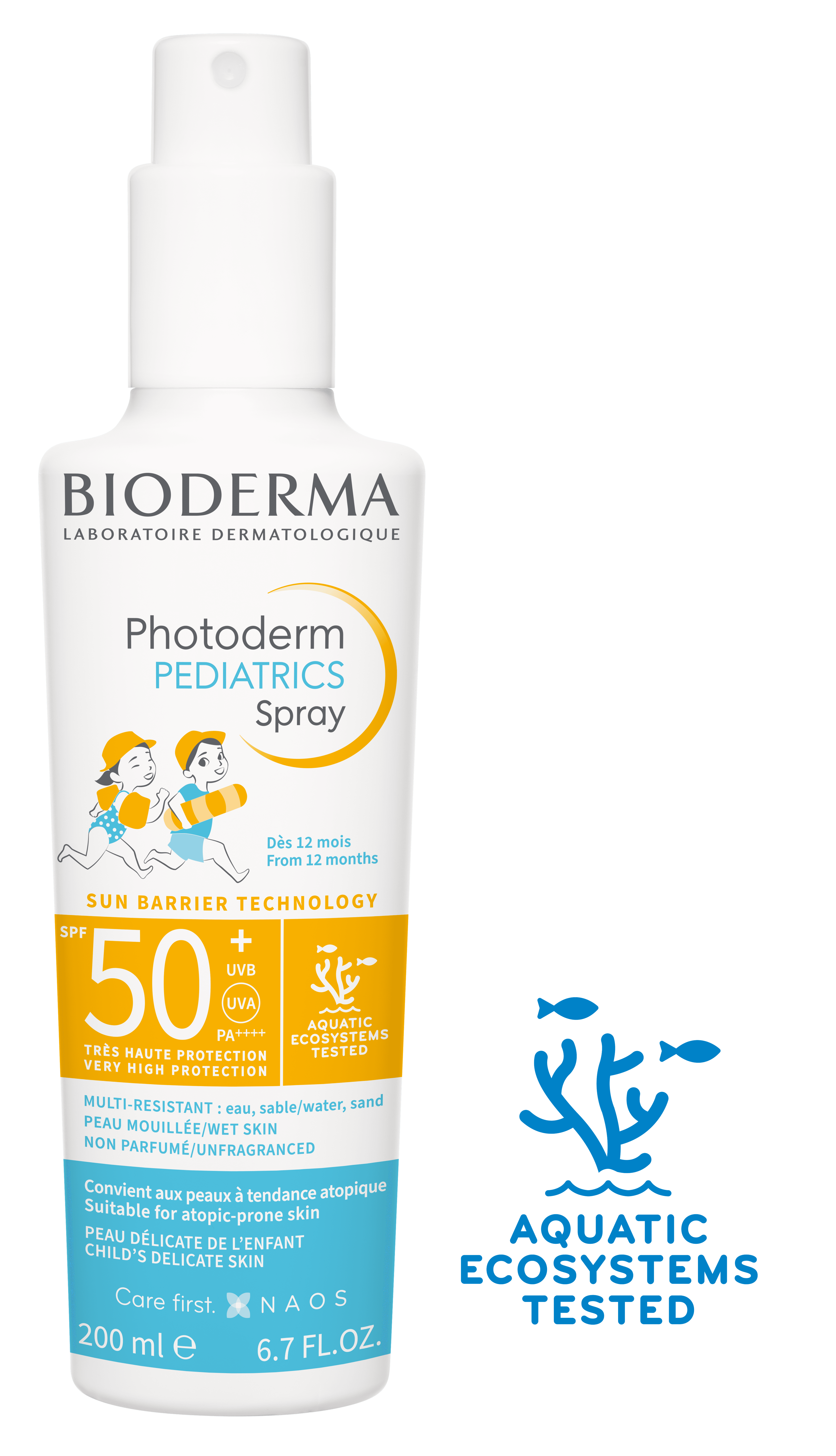 BIODERMA Photoderm Pediatrics Spray SPF 50 200ml