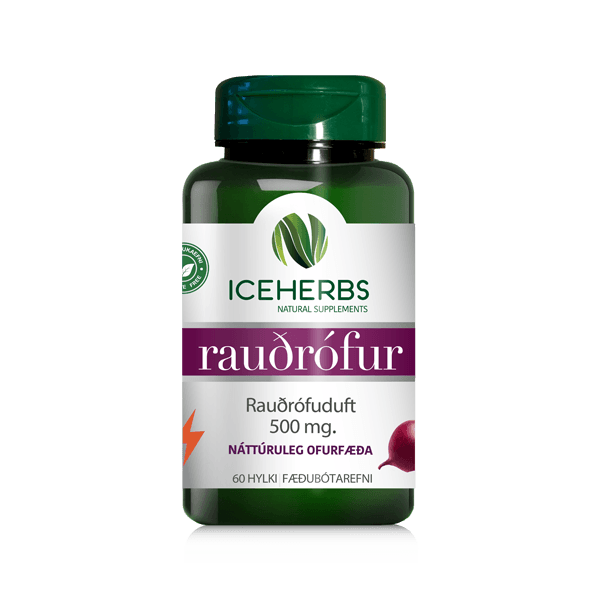 ICEHERBS Rauðrófur 60stk