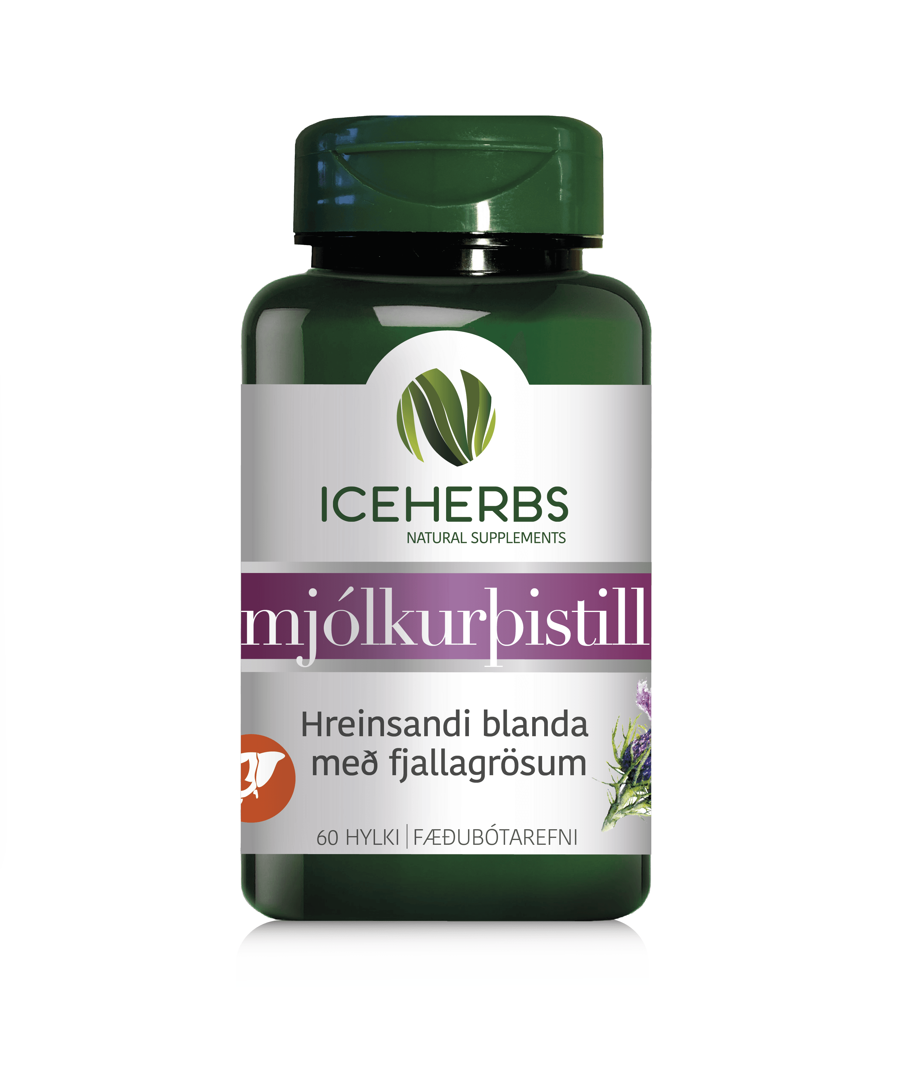 ICEHERBS Mjólkurþistill 60stk