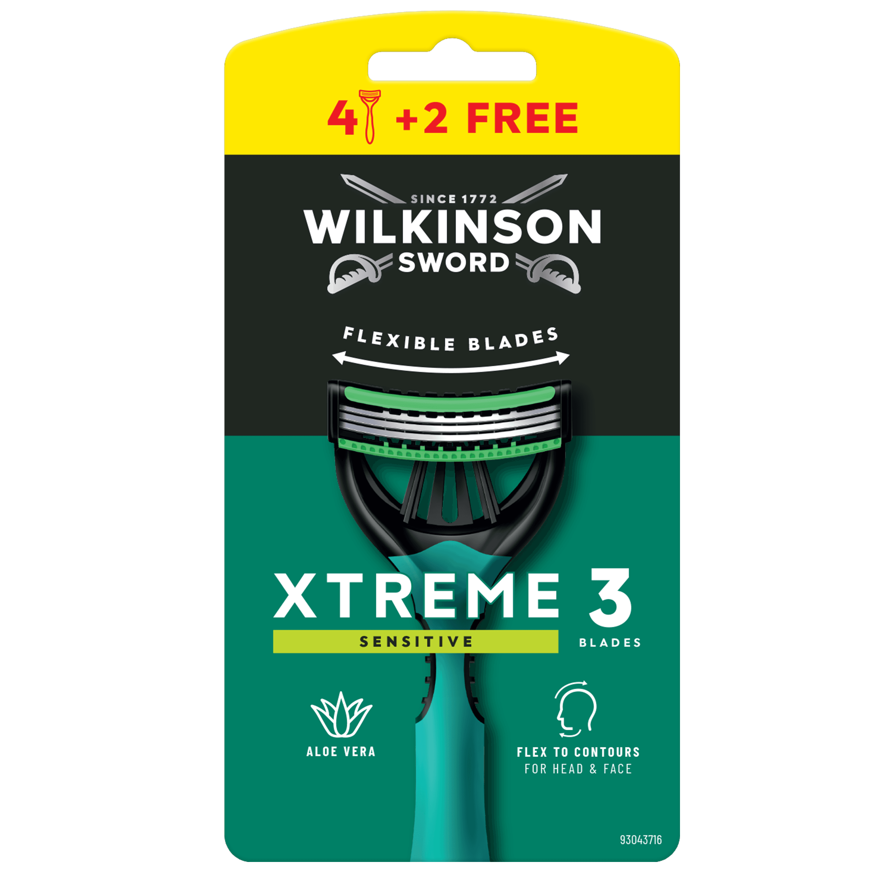 WILKINSON WS Xtreme3 rakvél Senset 6st