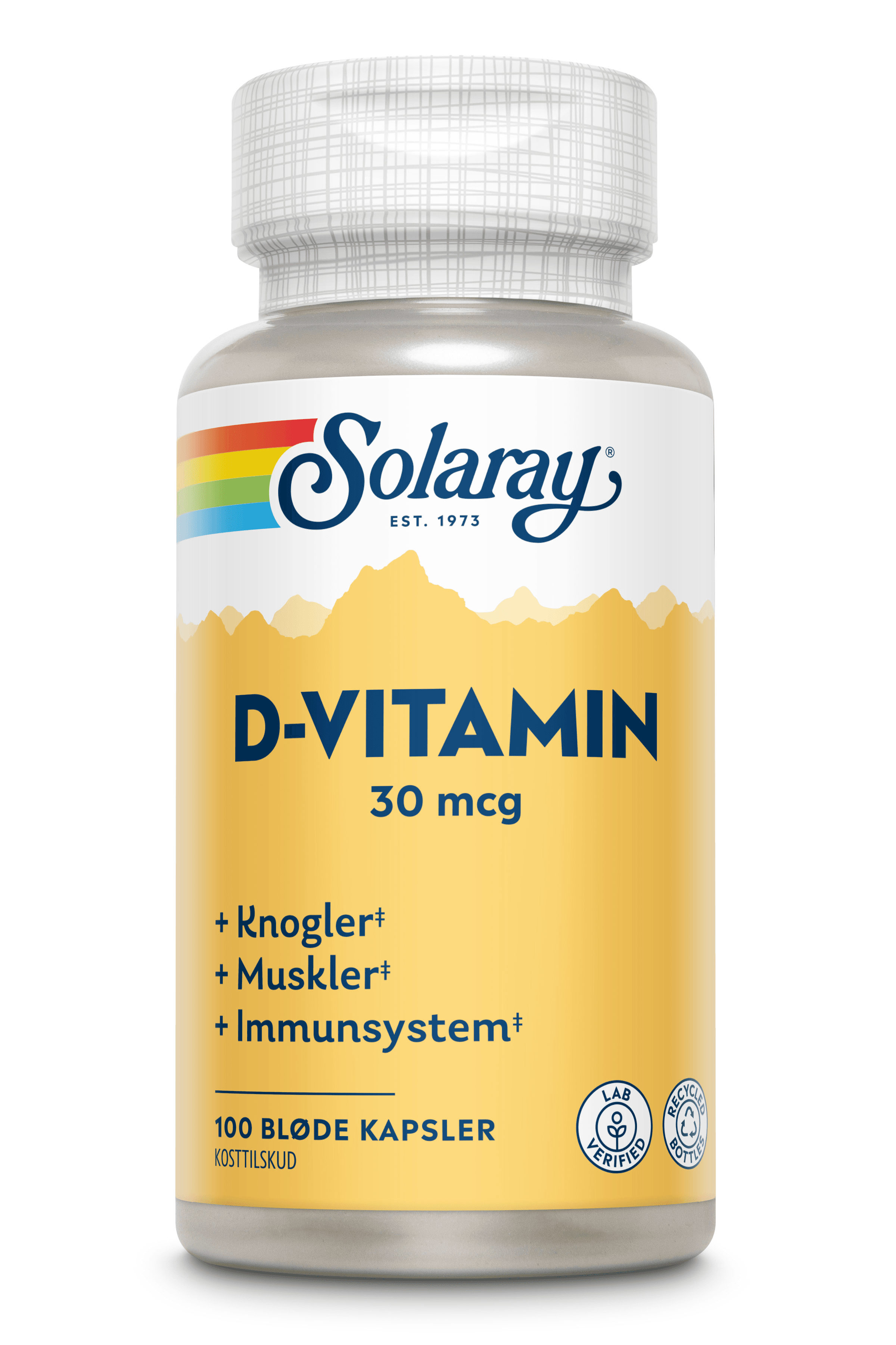 SOLARAY D-Vítamín 1200iu 30mcg 100stk