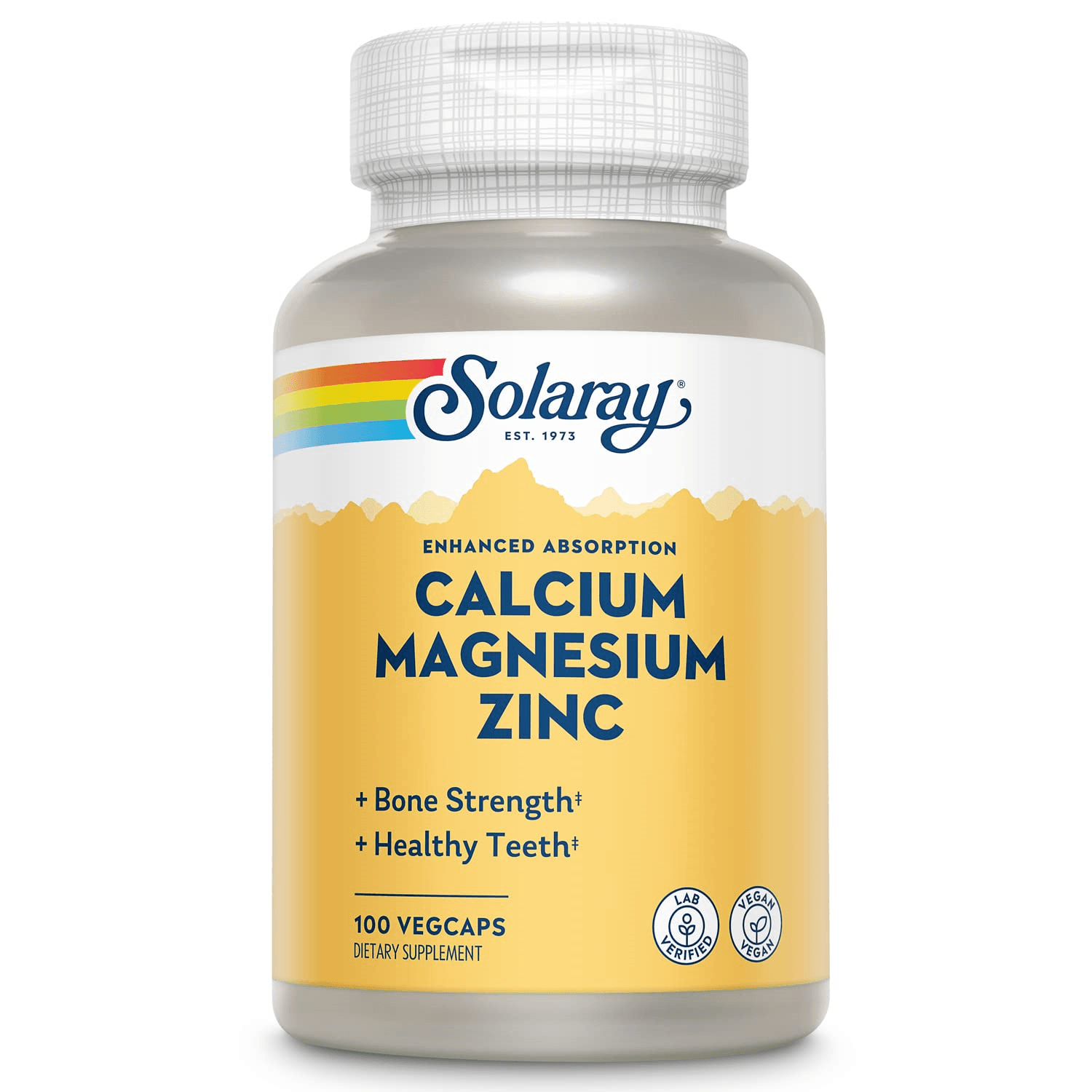 SOLARAY Calcium Magnesium Zink 100stk