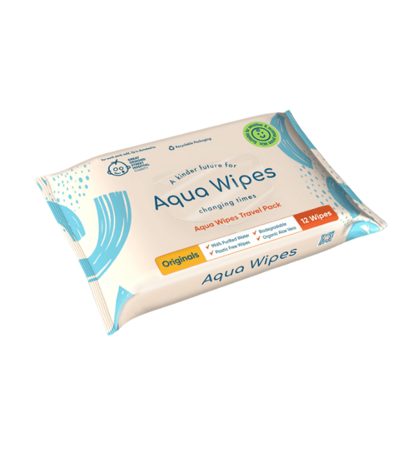 Aqua Wipes Blautþurrkur 12stk