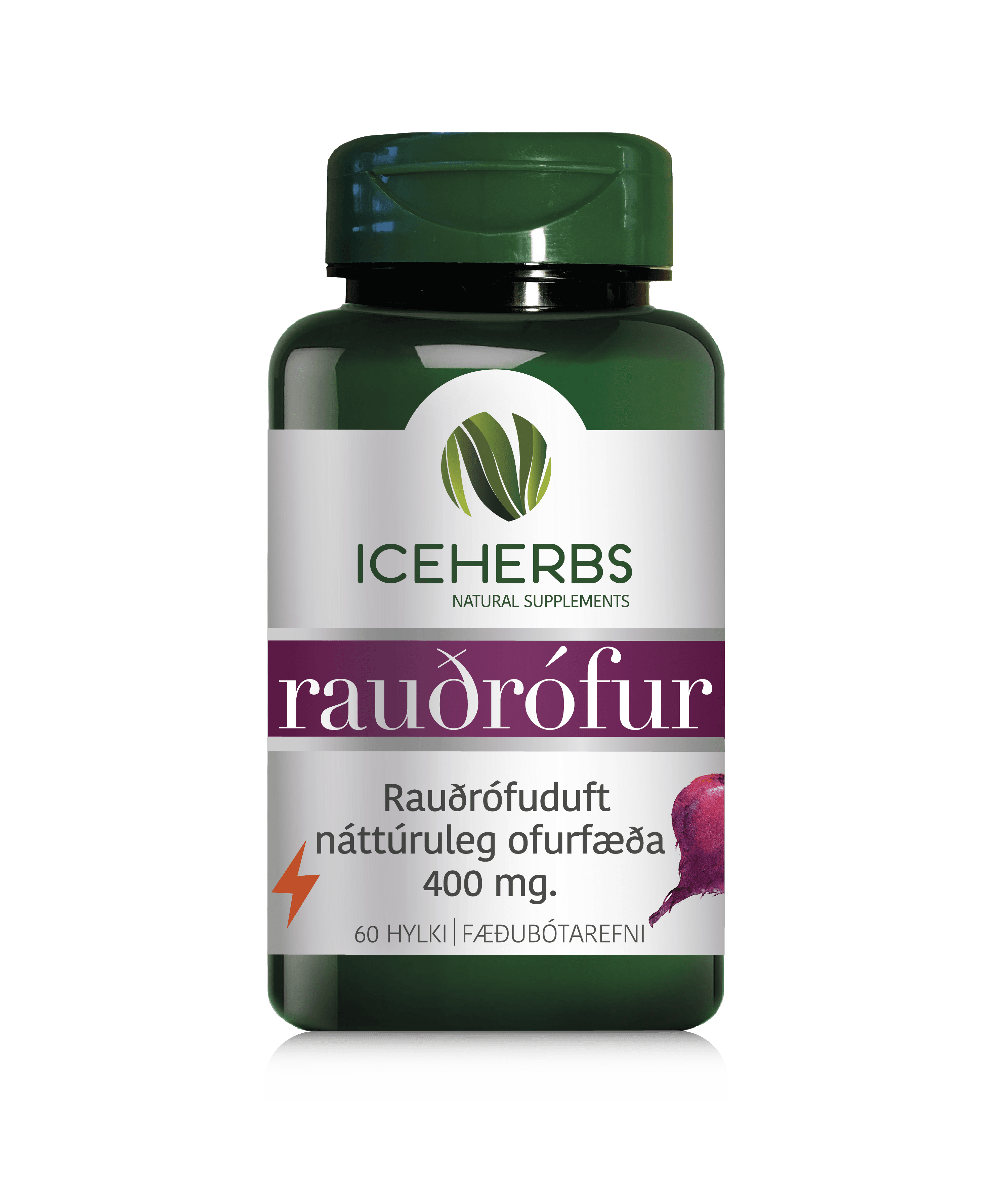 ICEHERBS Rauðrófur 60stk