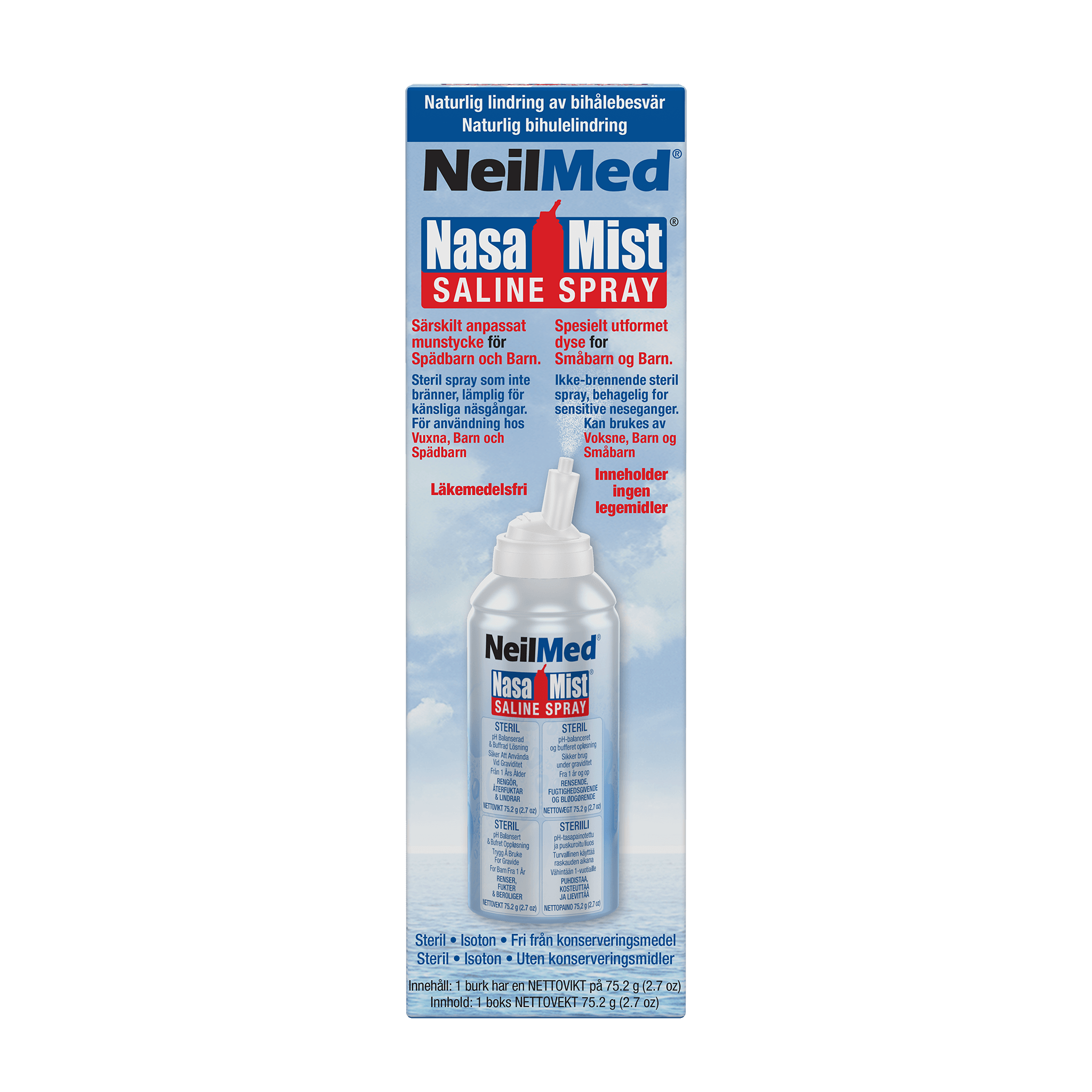 NeilMed NasaMist Isotonic Spray 75ml