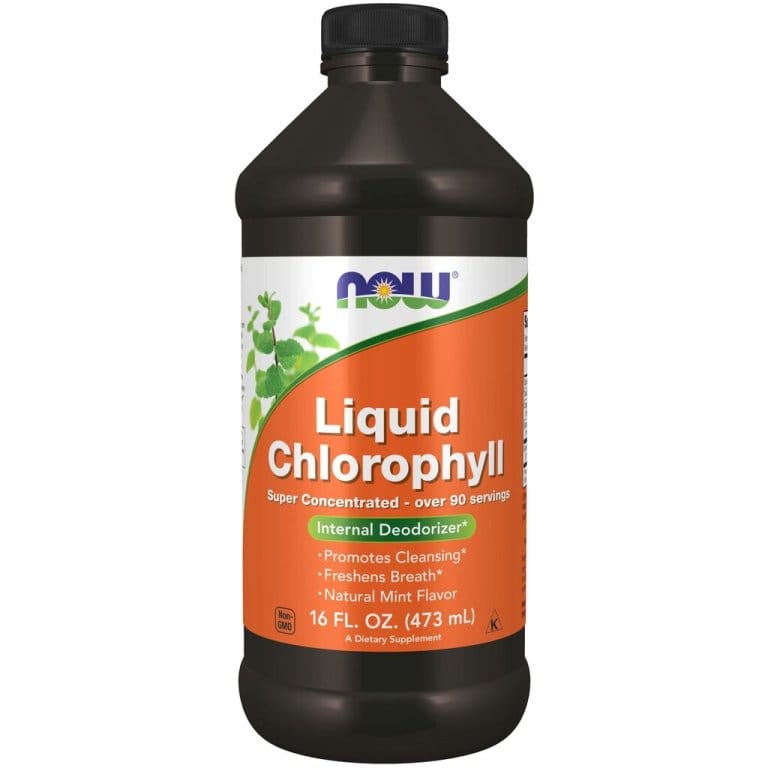 NOW Liq Chlorophyll & Mint 473ml