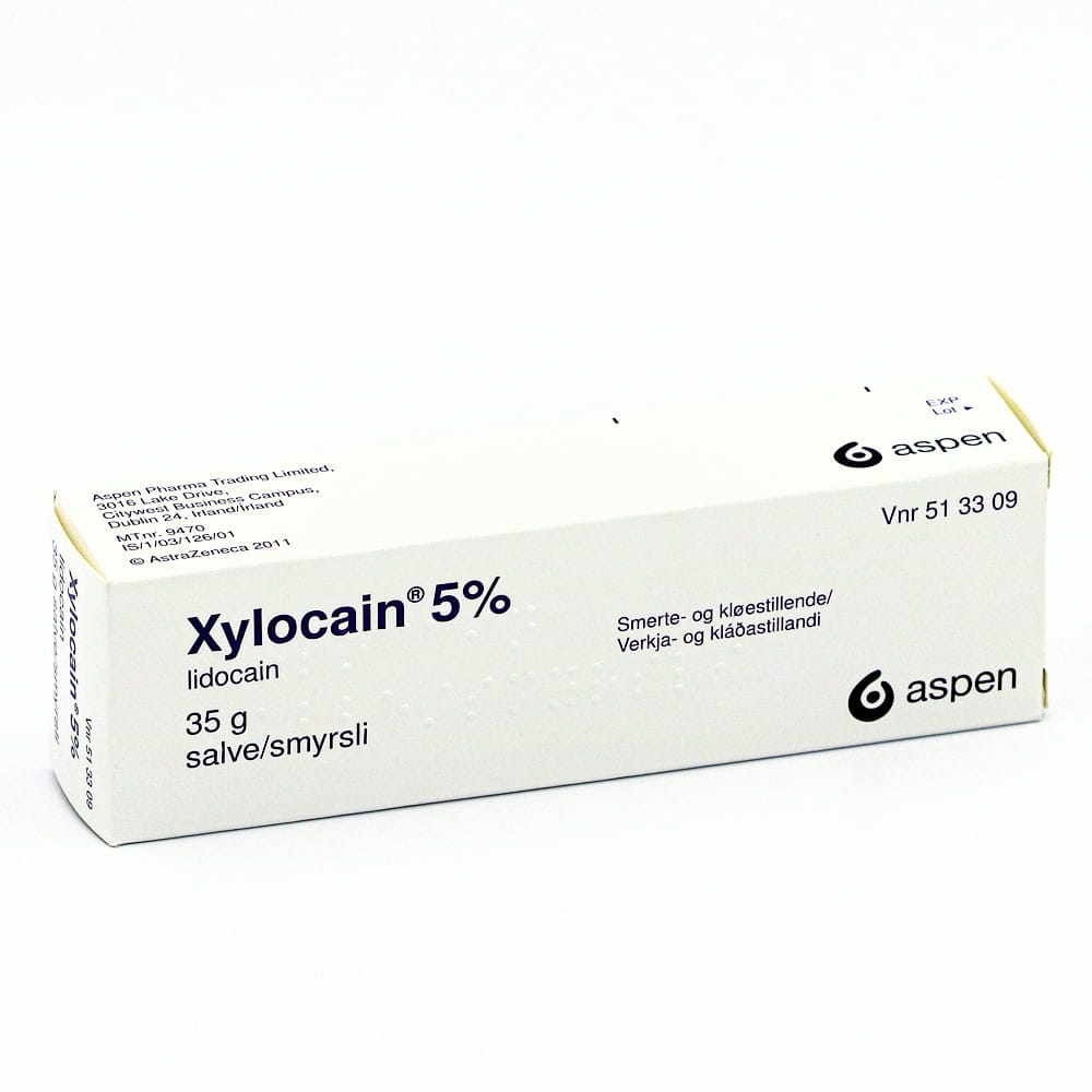 Xylocain smyrsli 5 % 35 g