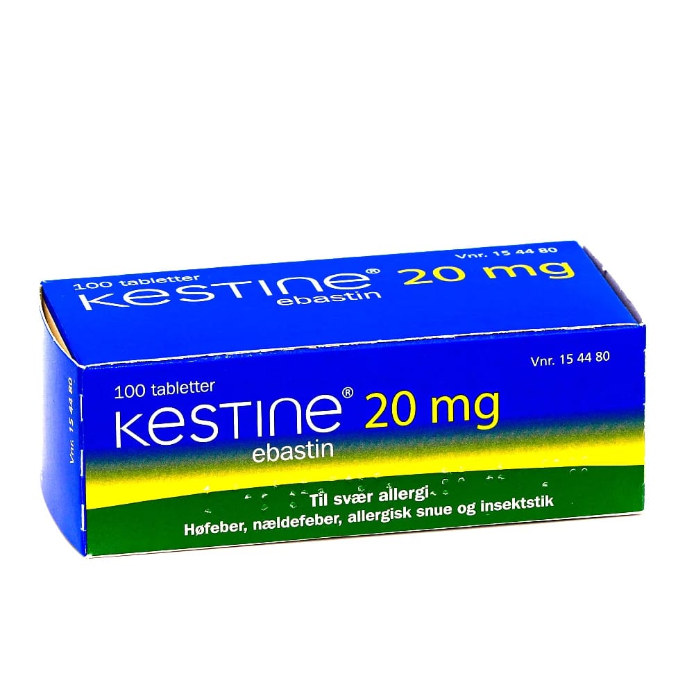 Kestine filmhtfl 20 mg 100 stk