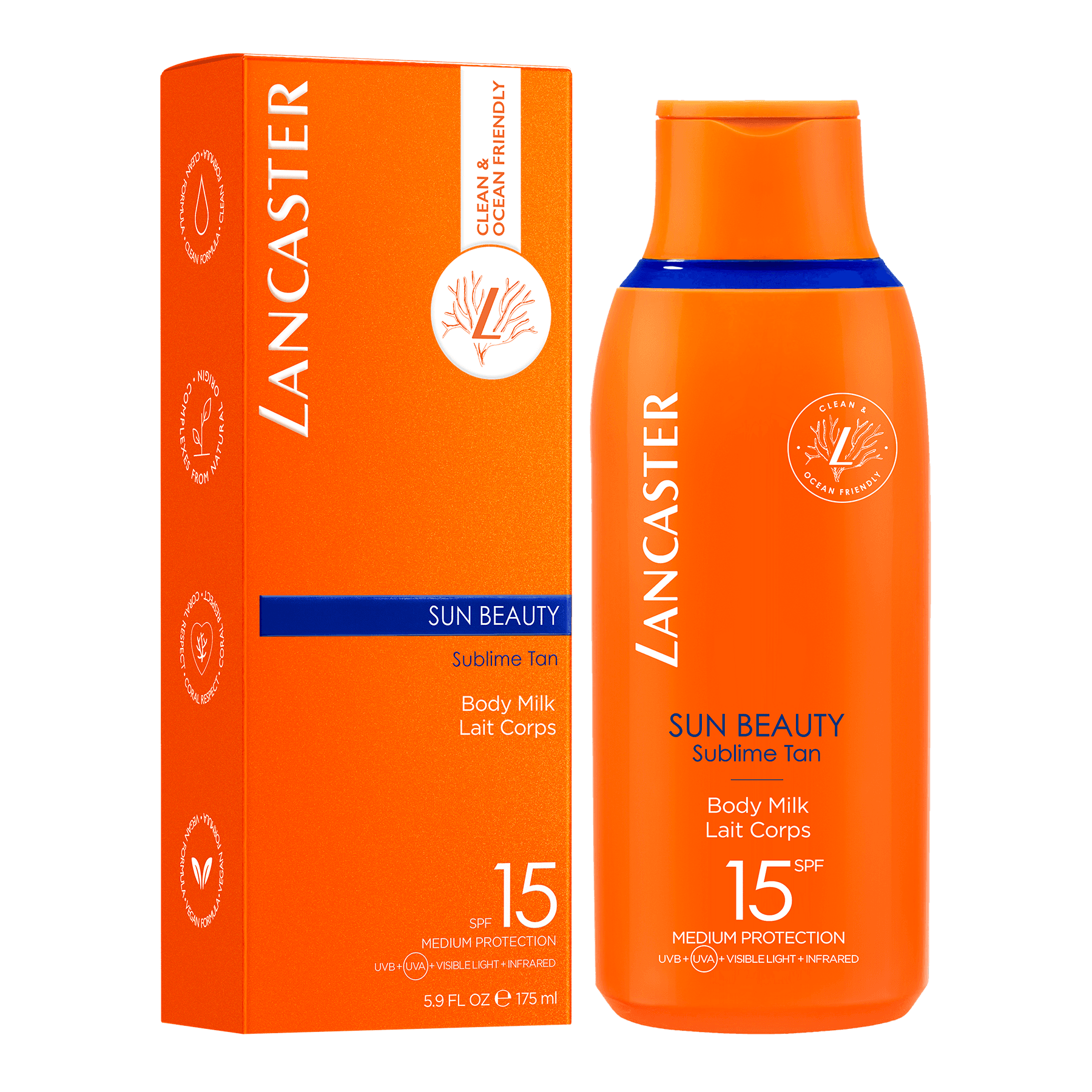 LANCASTER Sun Body Milk SPF15 175ml