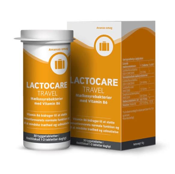 LACTOCARE Travel Tuggutöflur 30stk