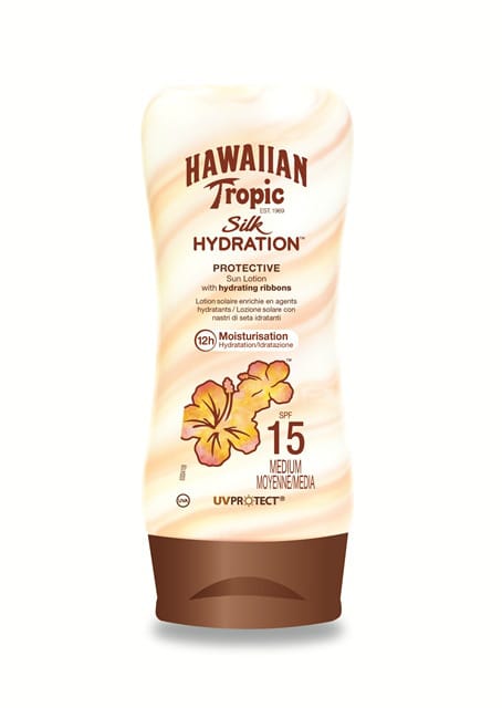 Hawaiian Tropic SPF15 Silk Hydration Lotion 180ml